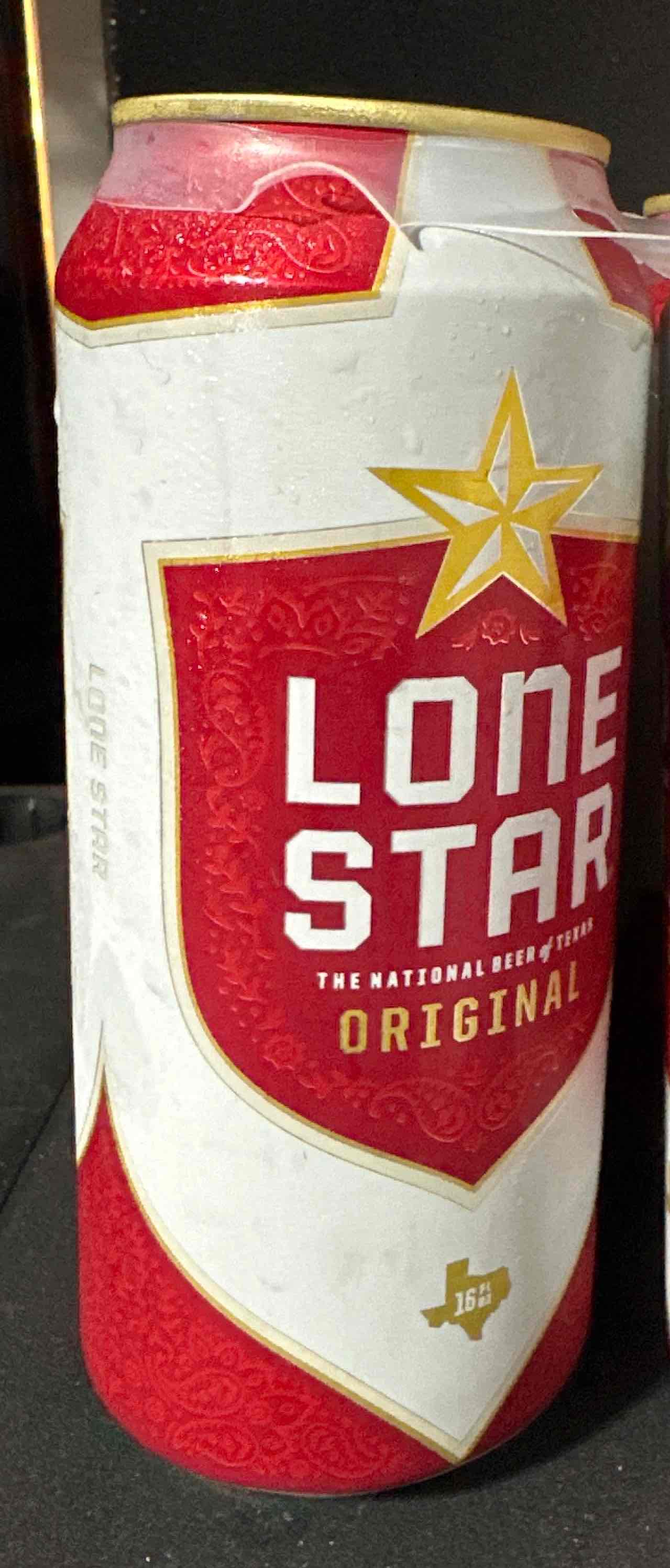 Lonestar Tall Boy Beer