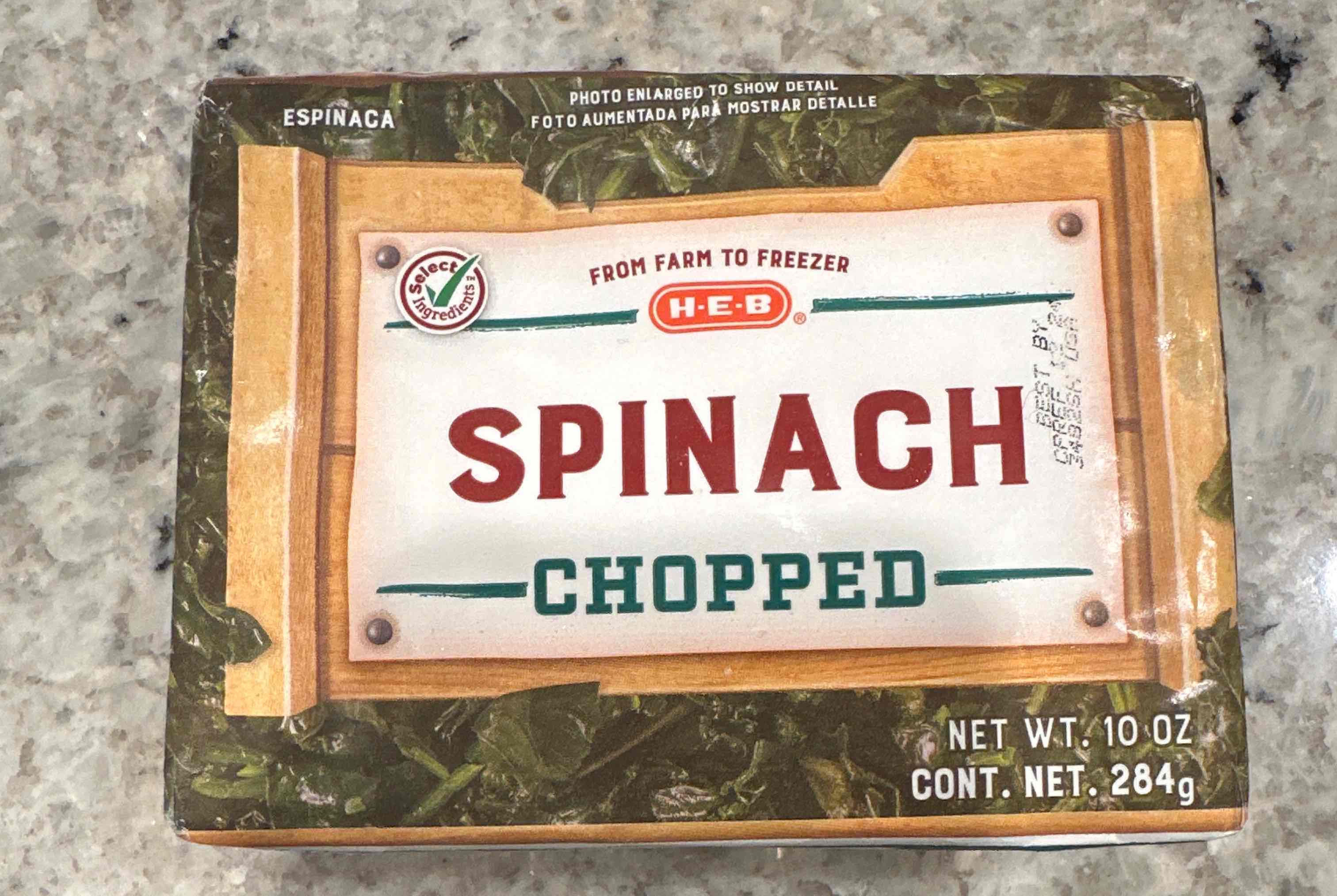 Chopped Spinach