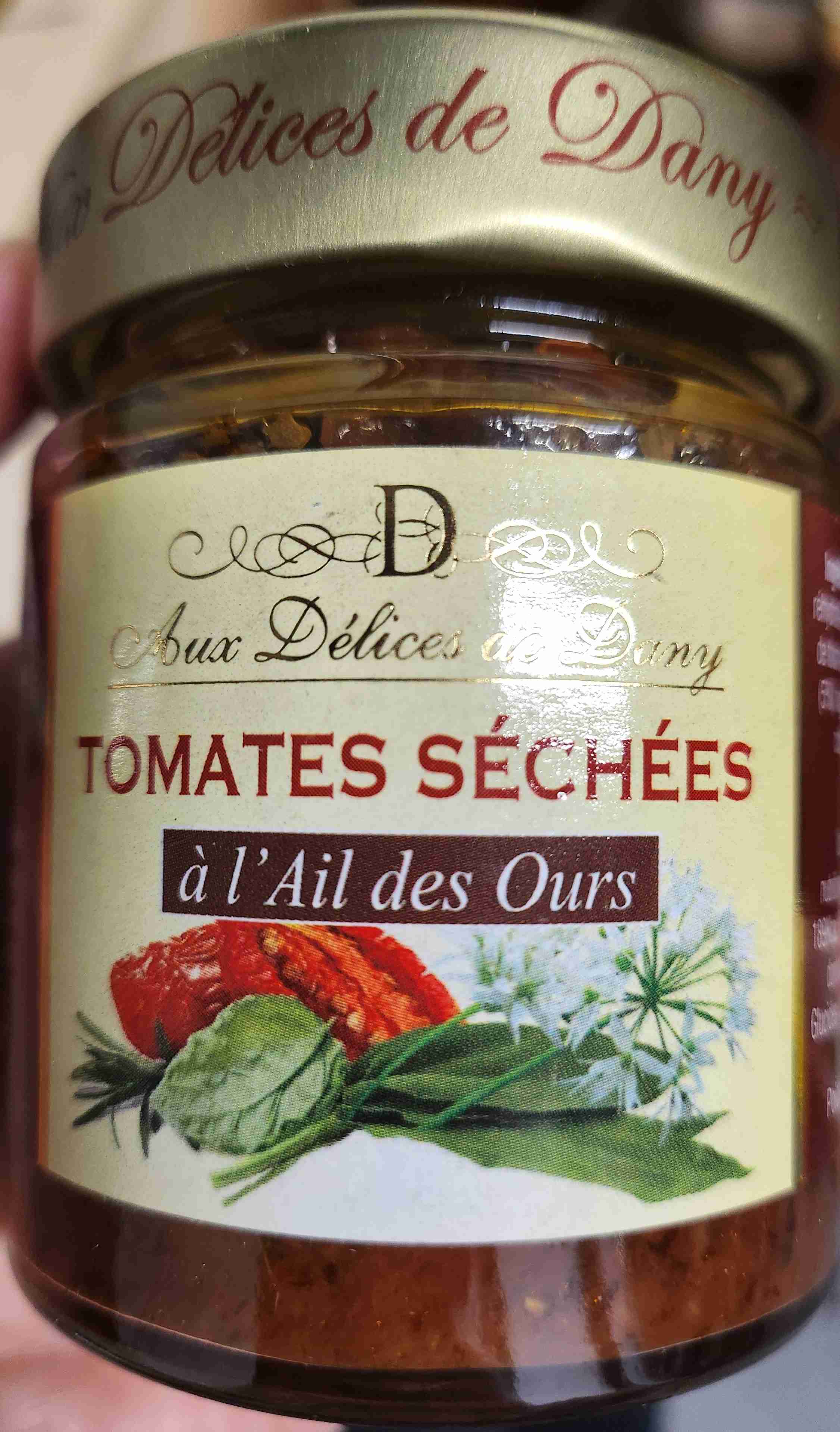 Tomates séchées à l'ail des ours
