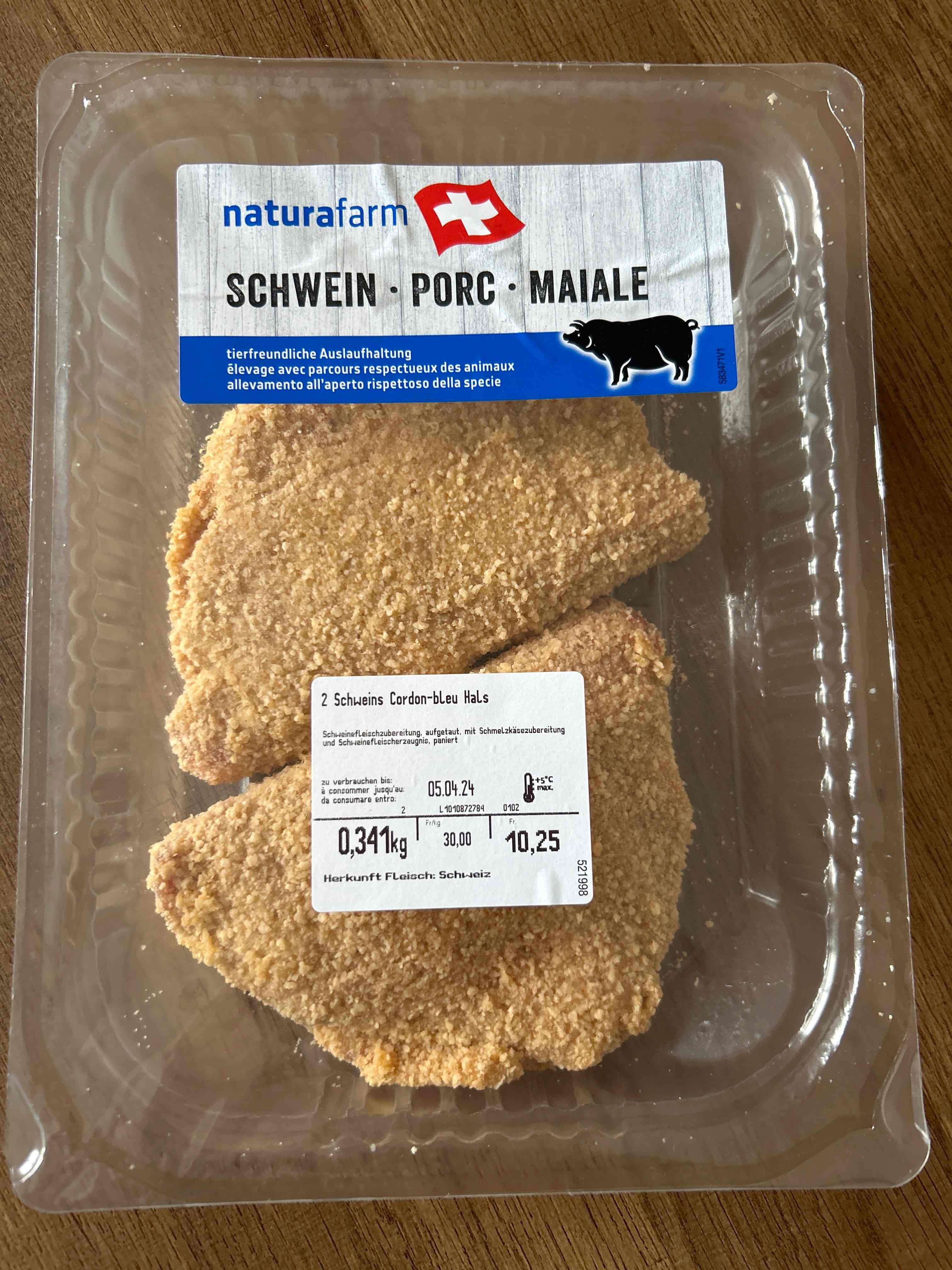Schweins Cordon-Bleu