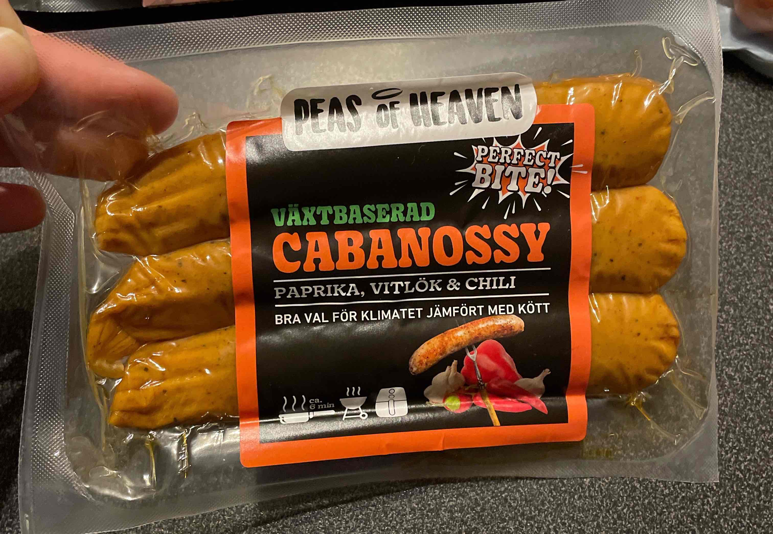 Växtbaserad Cabanossy