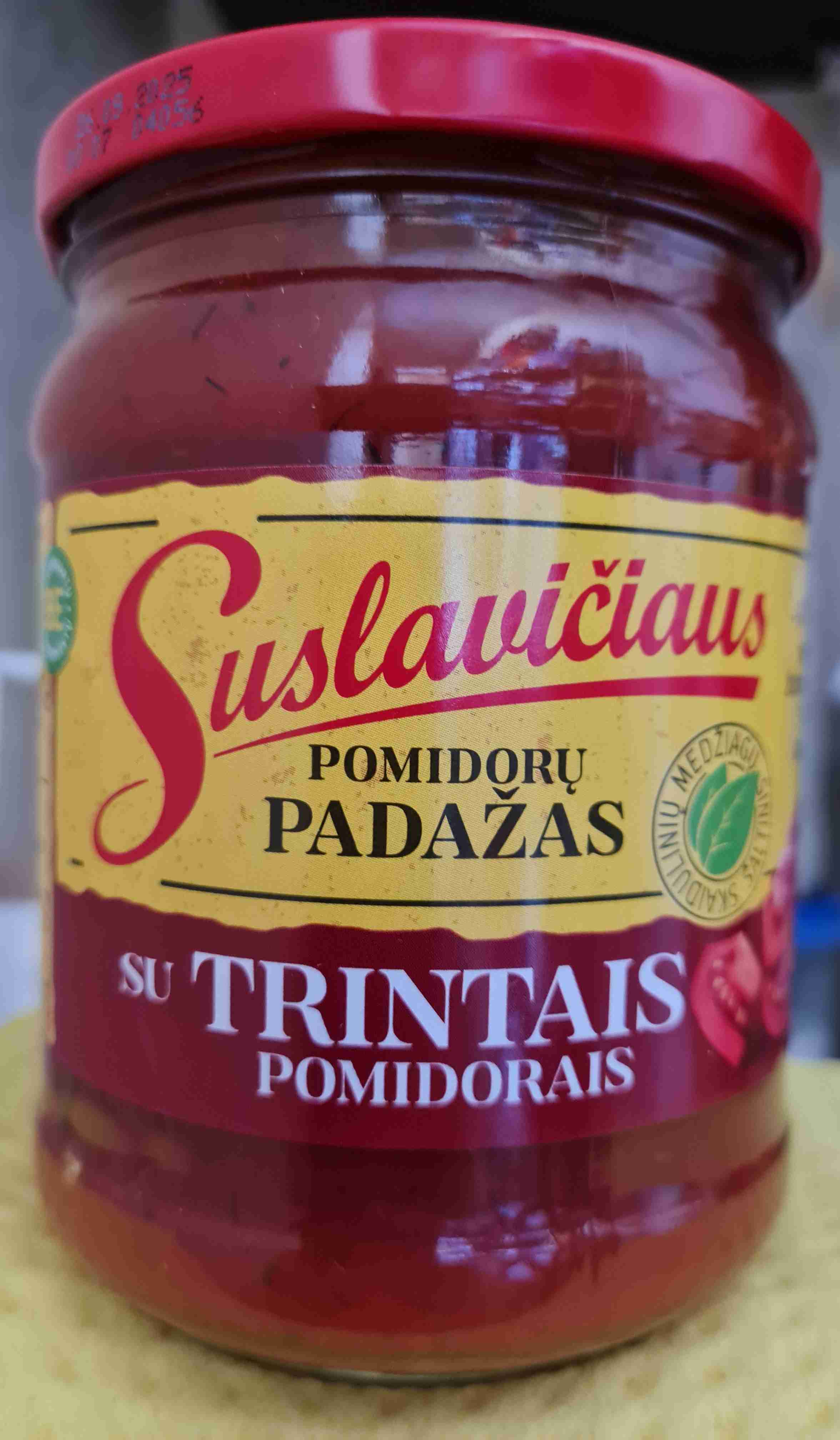 Pomidorų padažas su trintais pomidorais