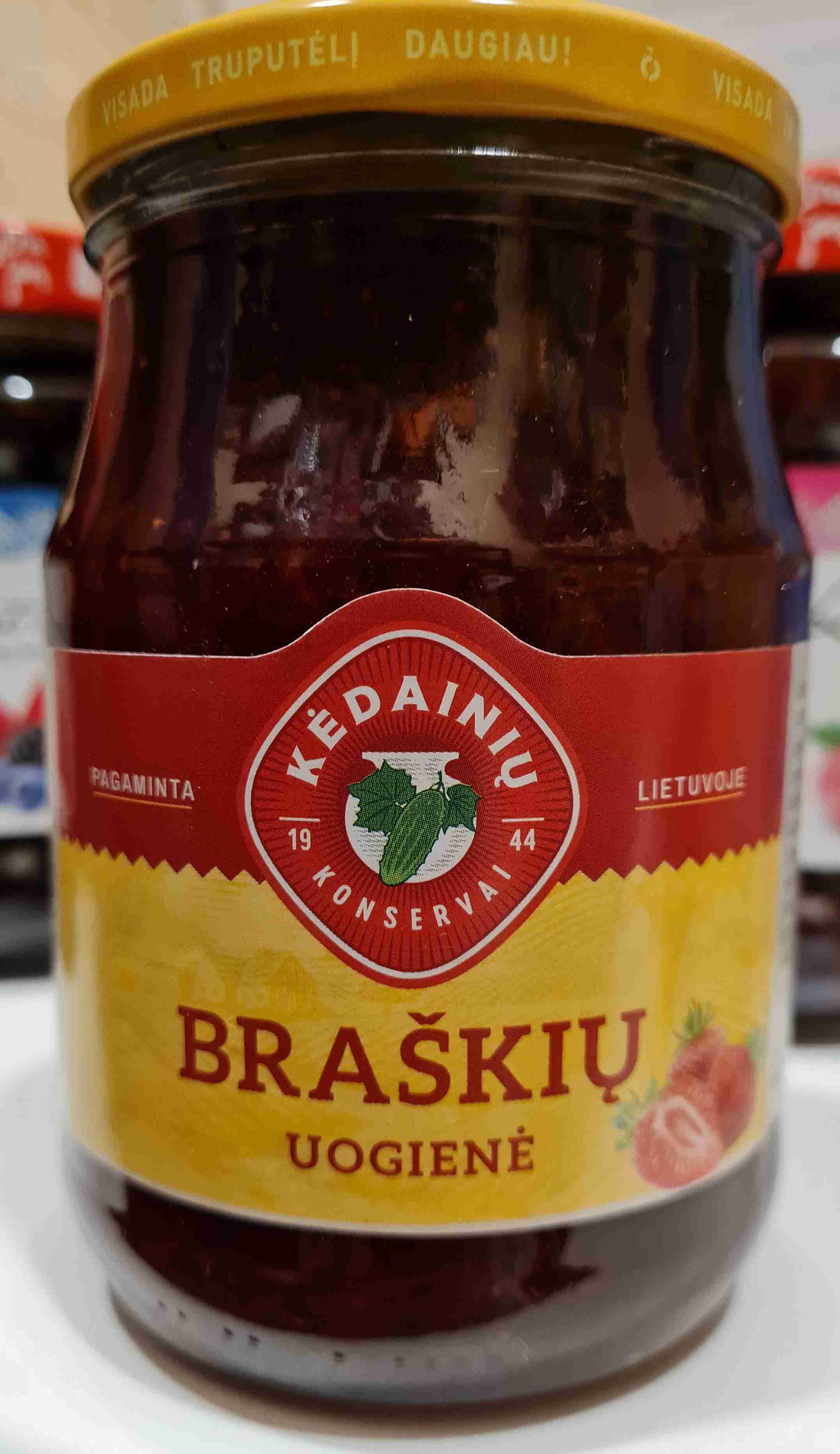 Braškių uogienė 