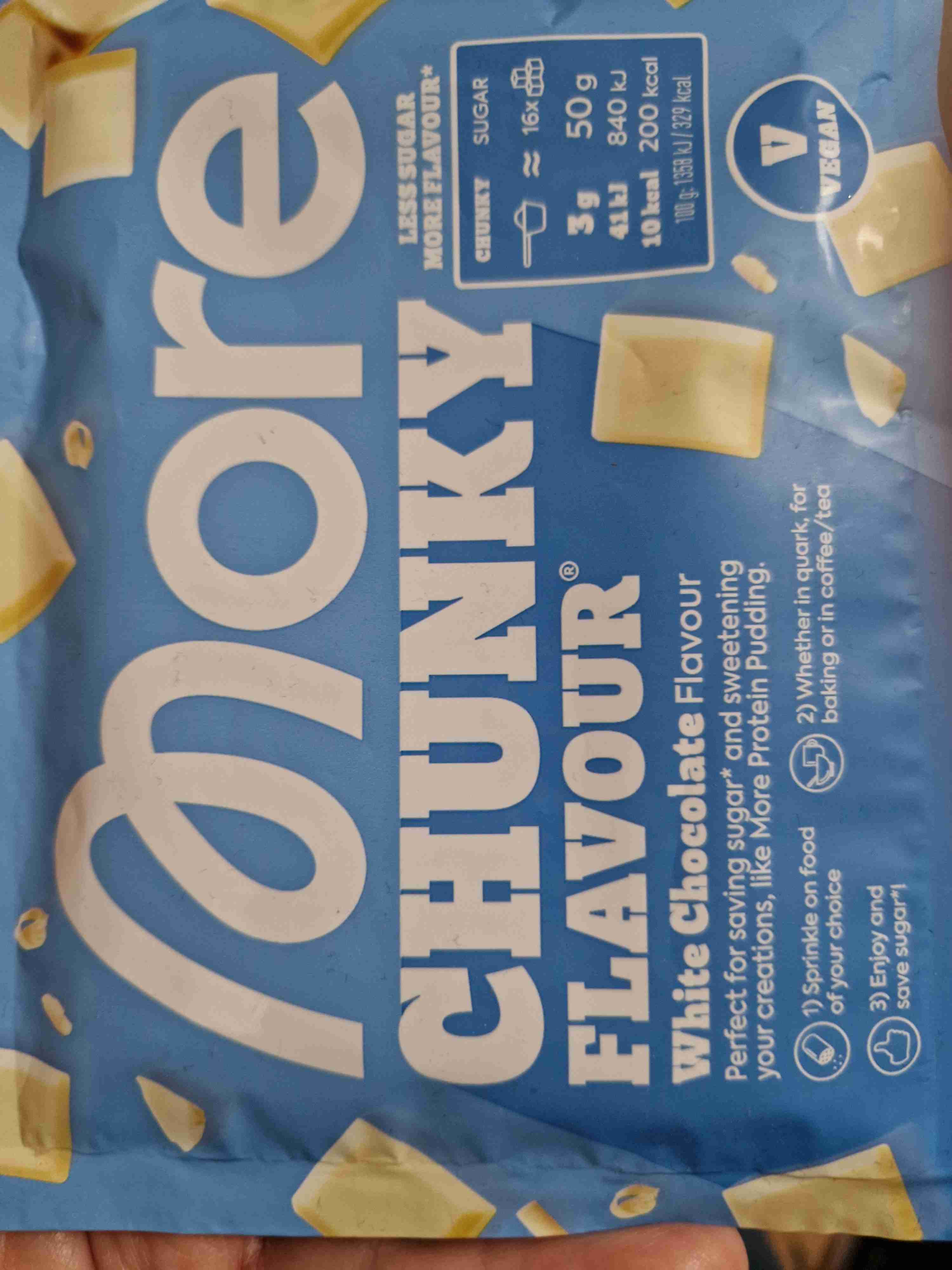 Chunky Flavour White Chocolate 