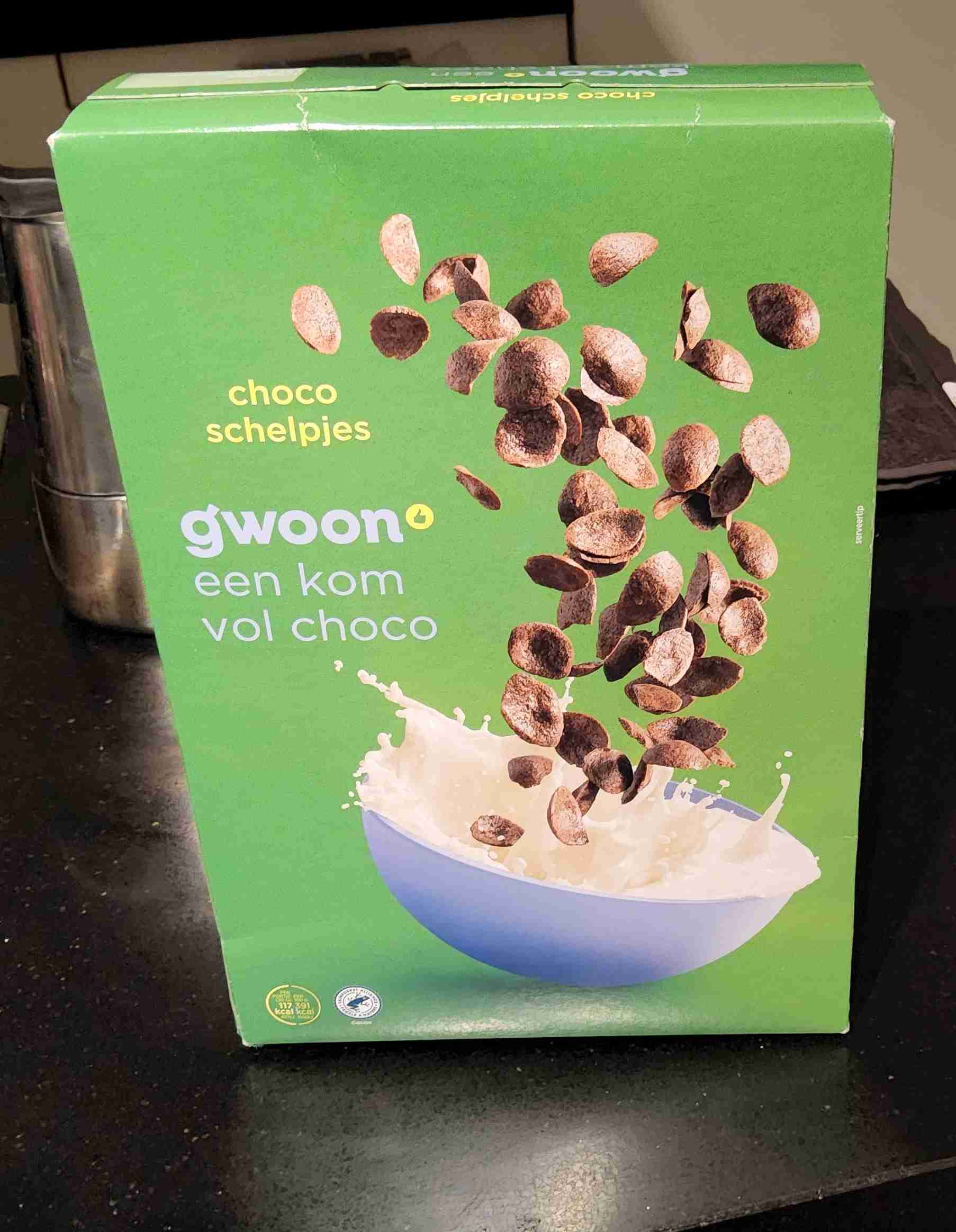 Gwoon choco schelp