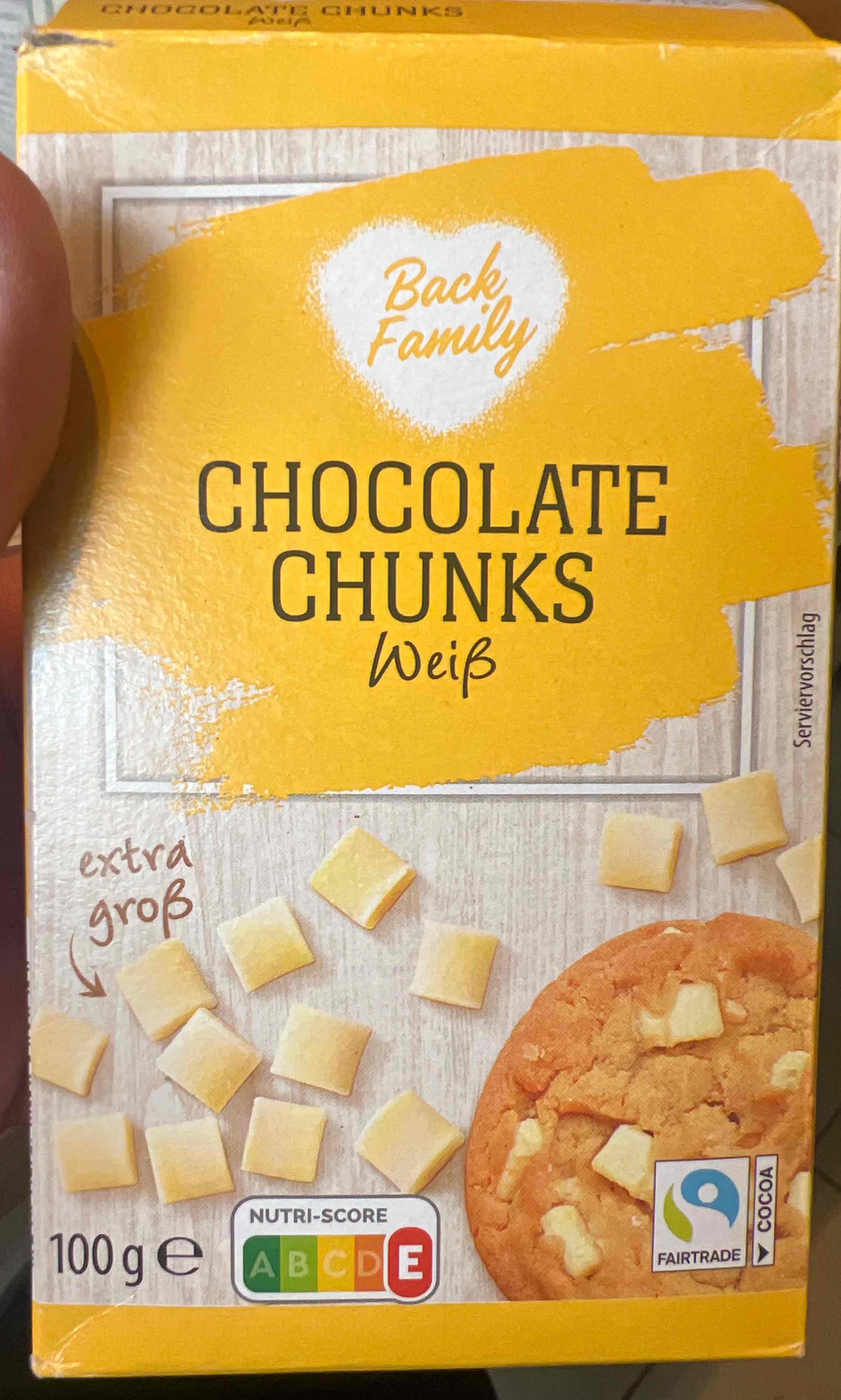 Scokoladen Stücke