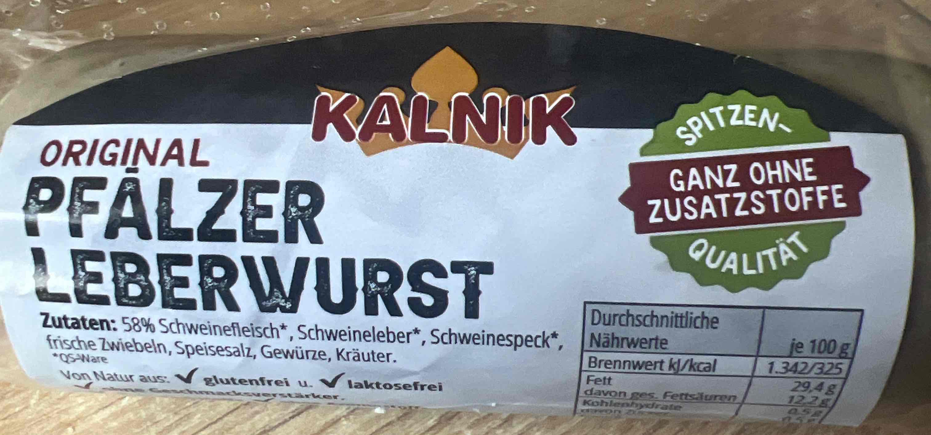 Pfälzet Leberwurst