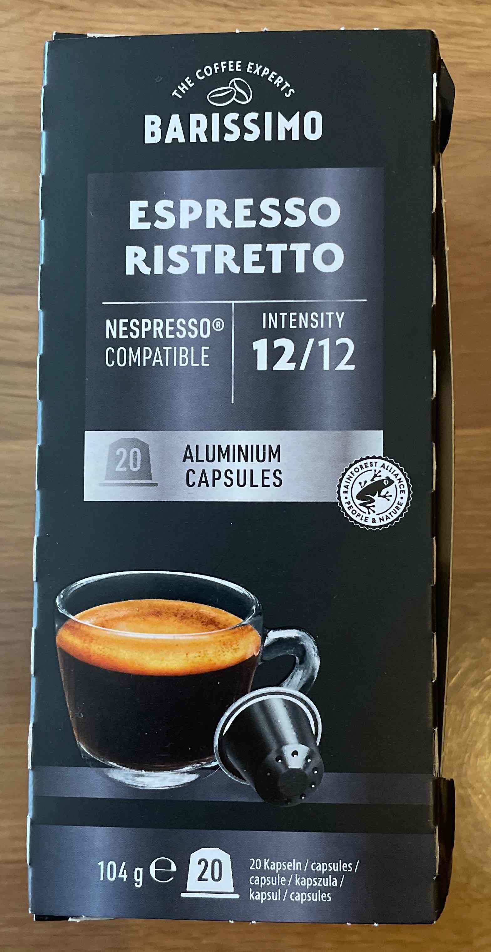 Espresso Ristretto Intensity 12