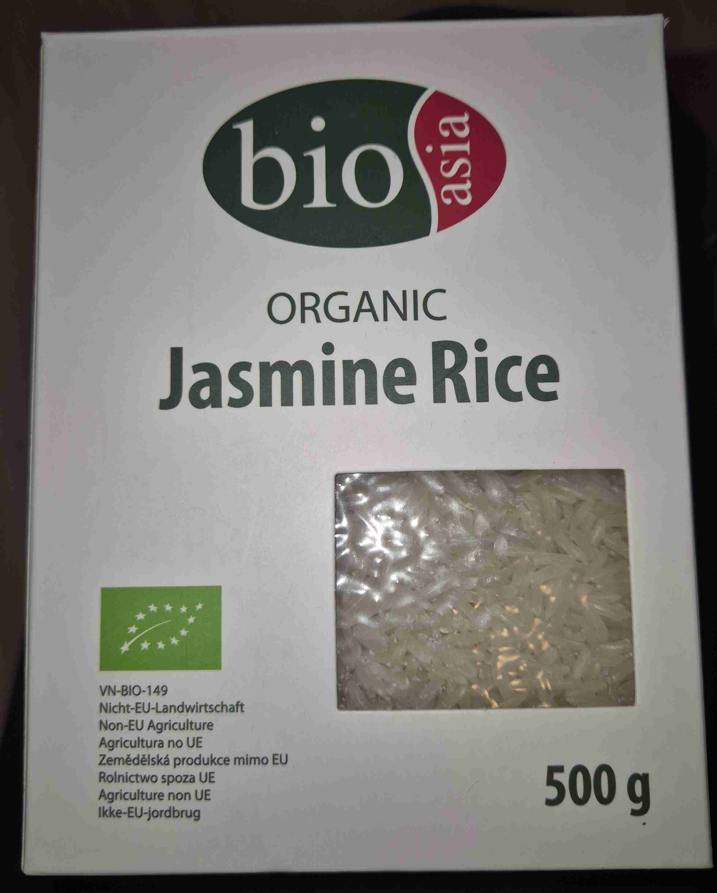 Organic Jasmine rice