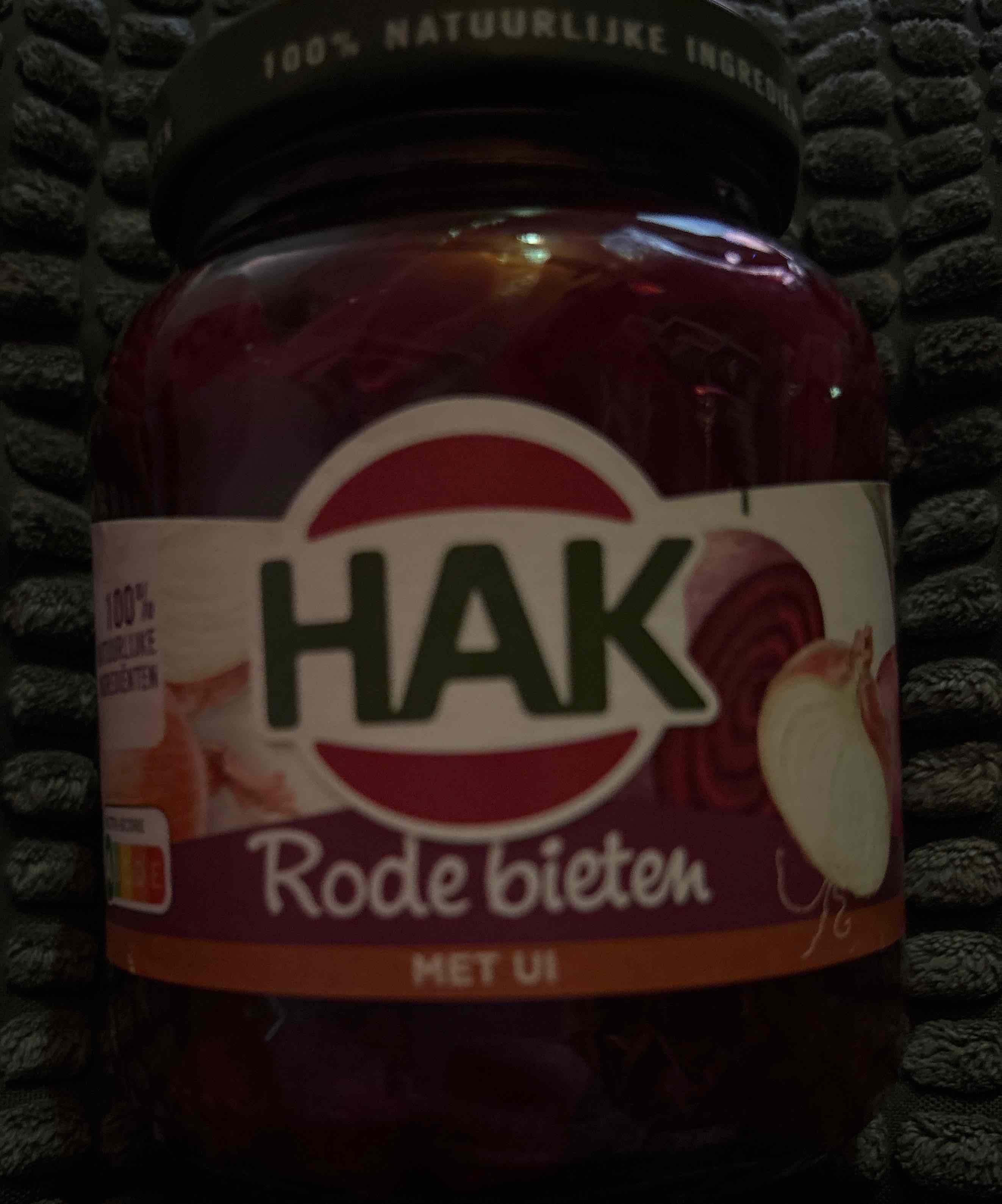 Rode Bieten met Ui