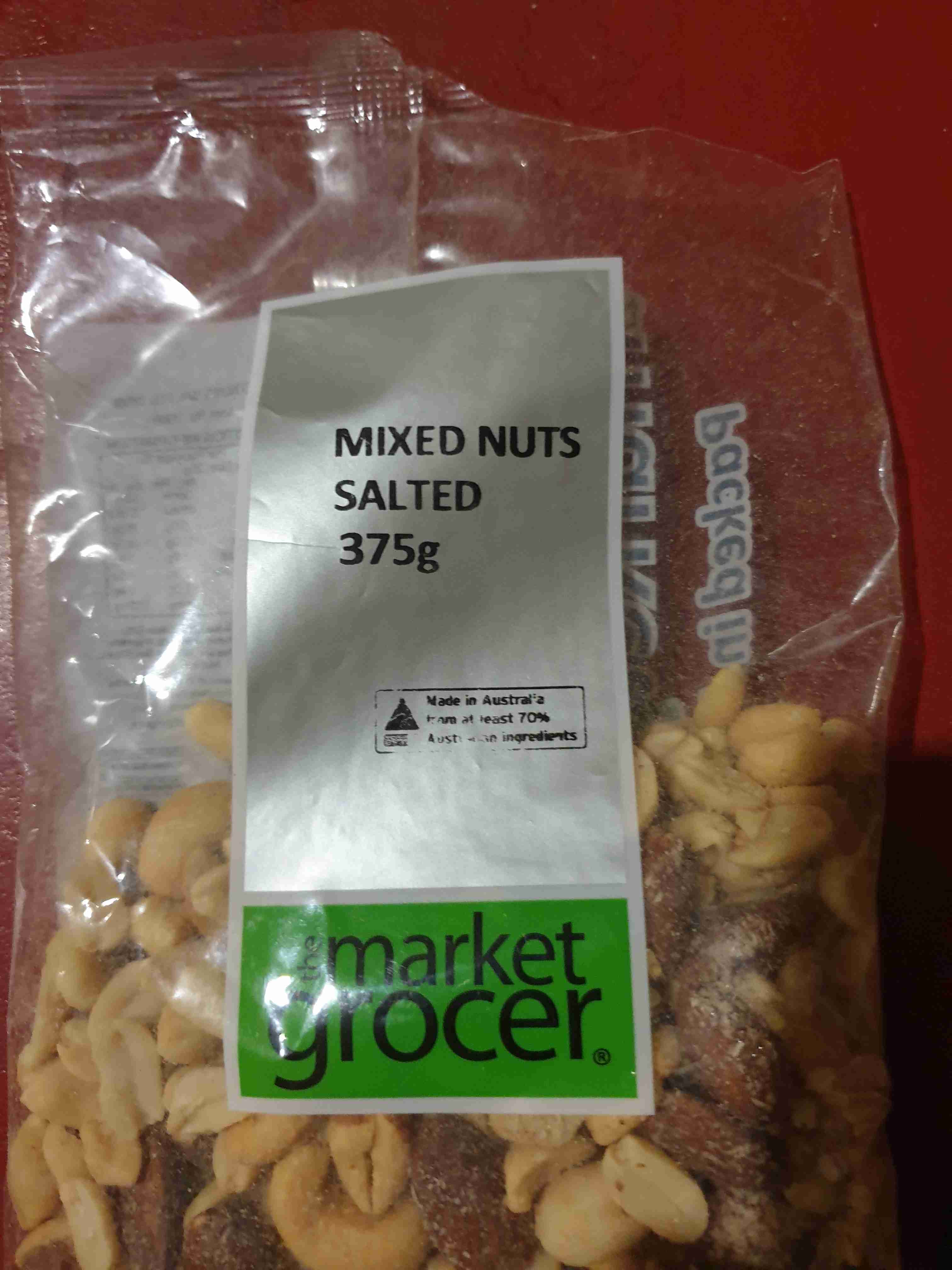 Mixed Nuts Salted  375g