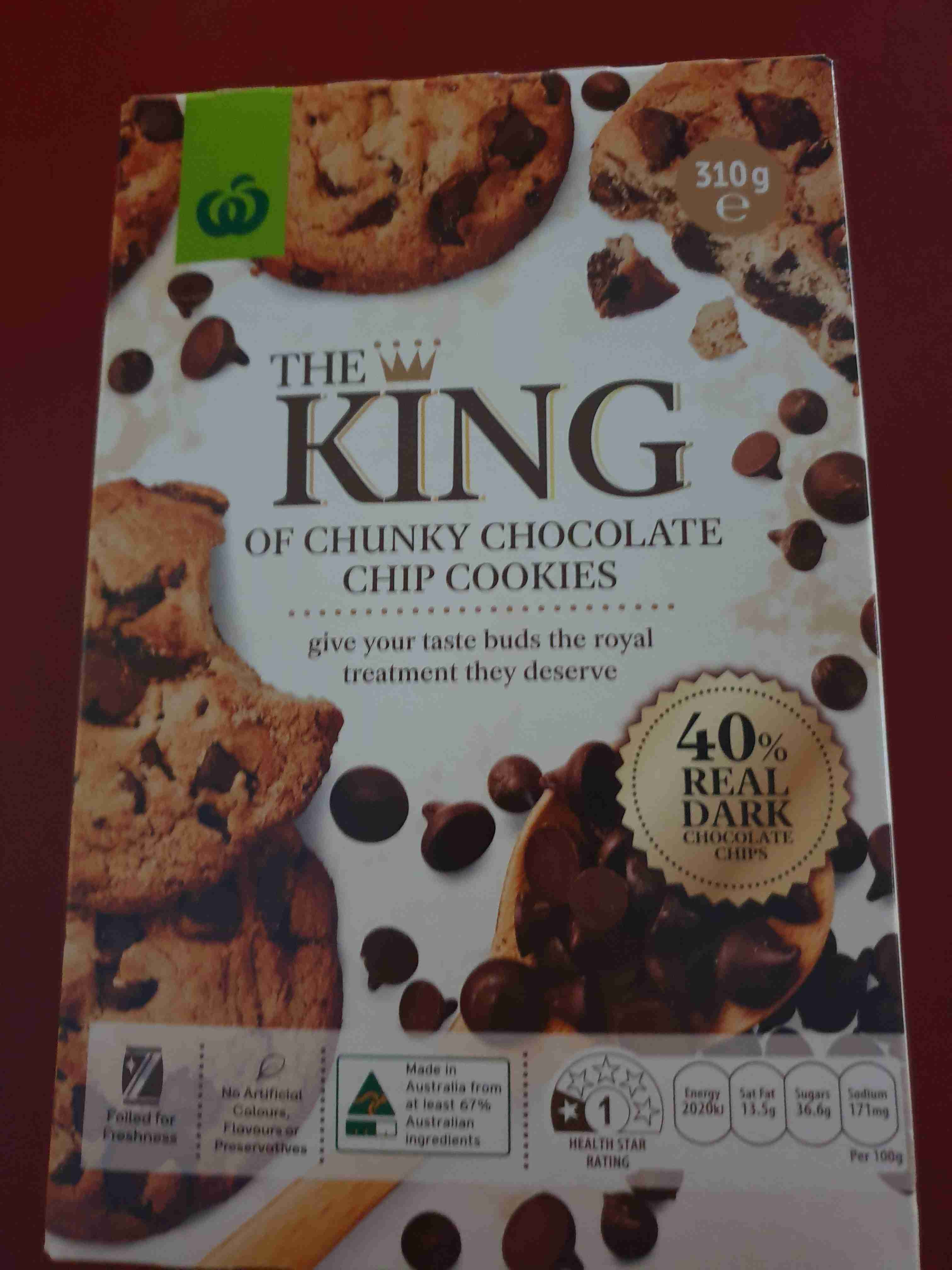 The King of Chunky Chocolate Chip Cookies 