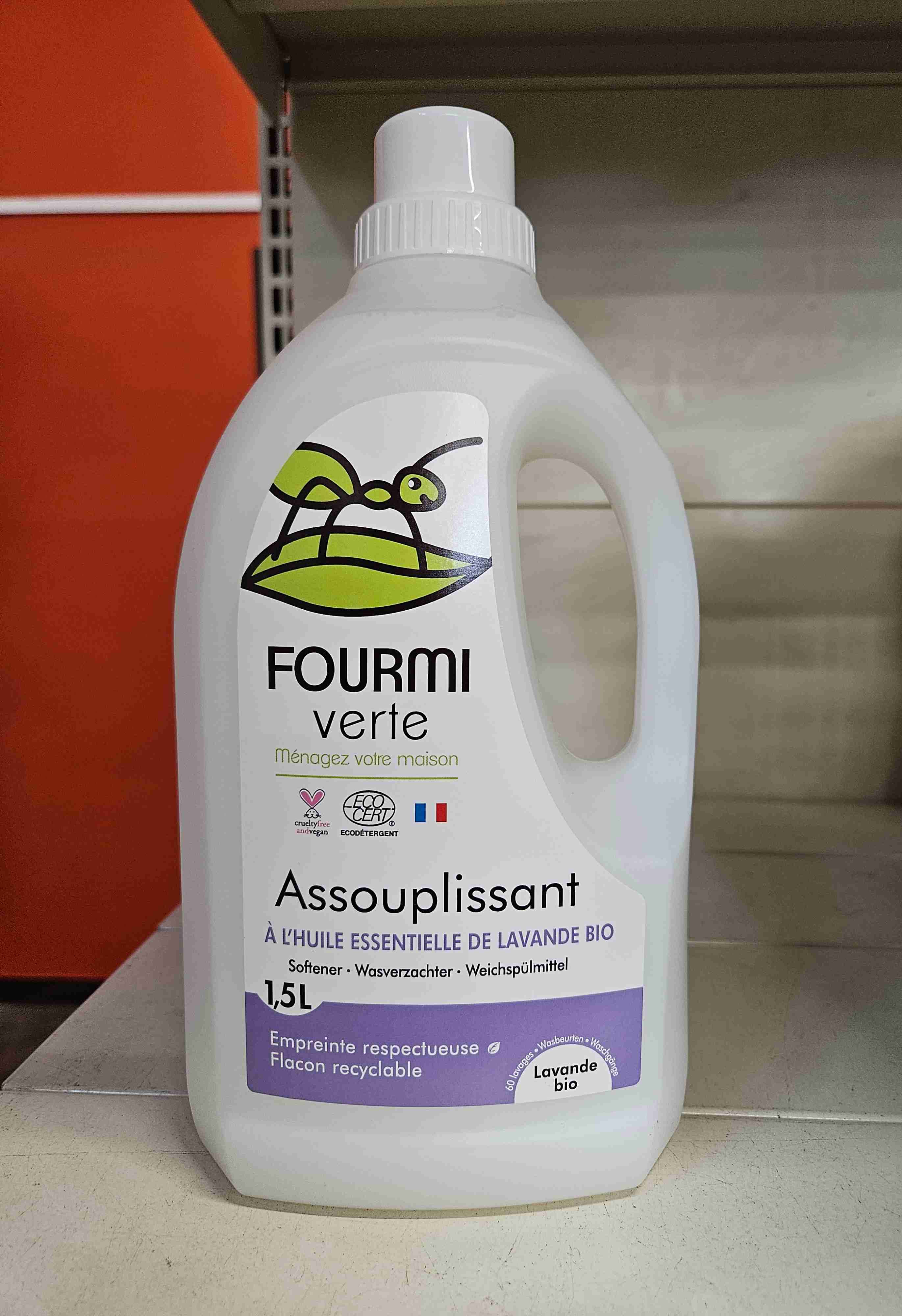 Fourmi Verte Assouplissant À l'huile essentielle de lavande bio