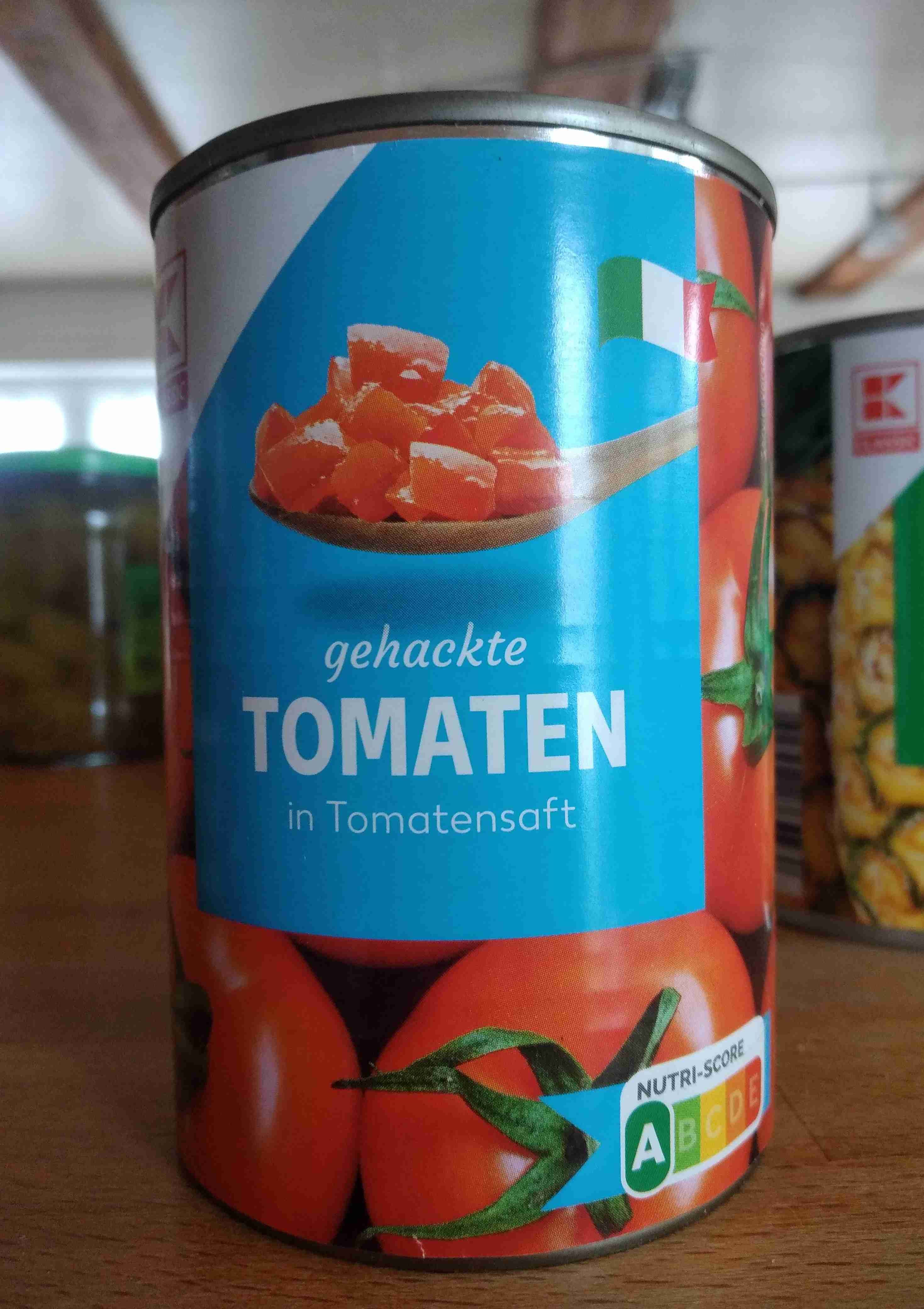 Gehackte Tomaten