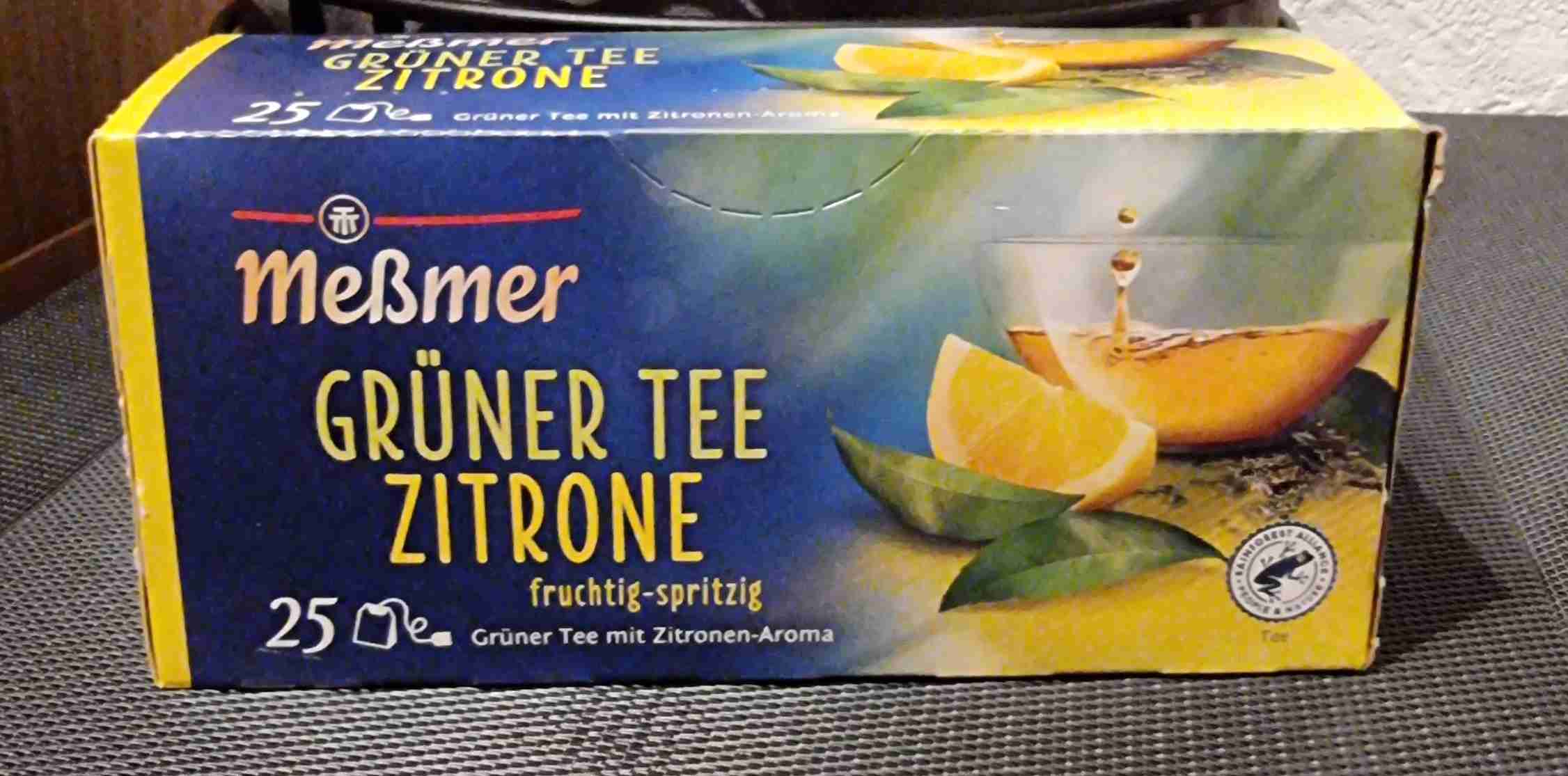 Grüner Tee Zitrone