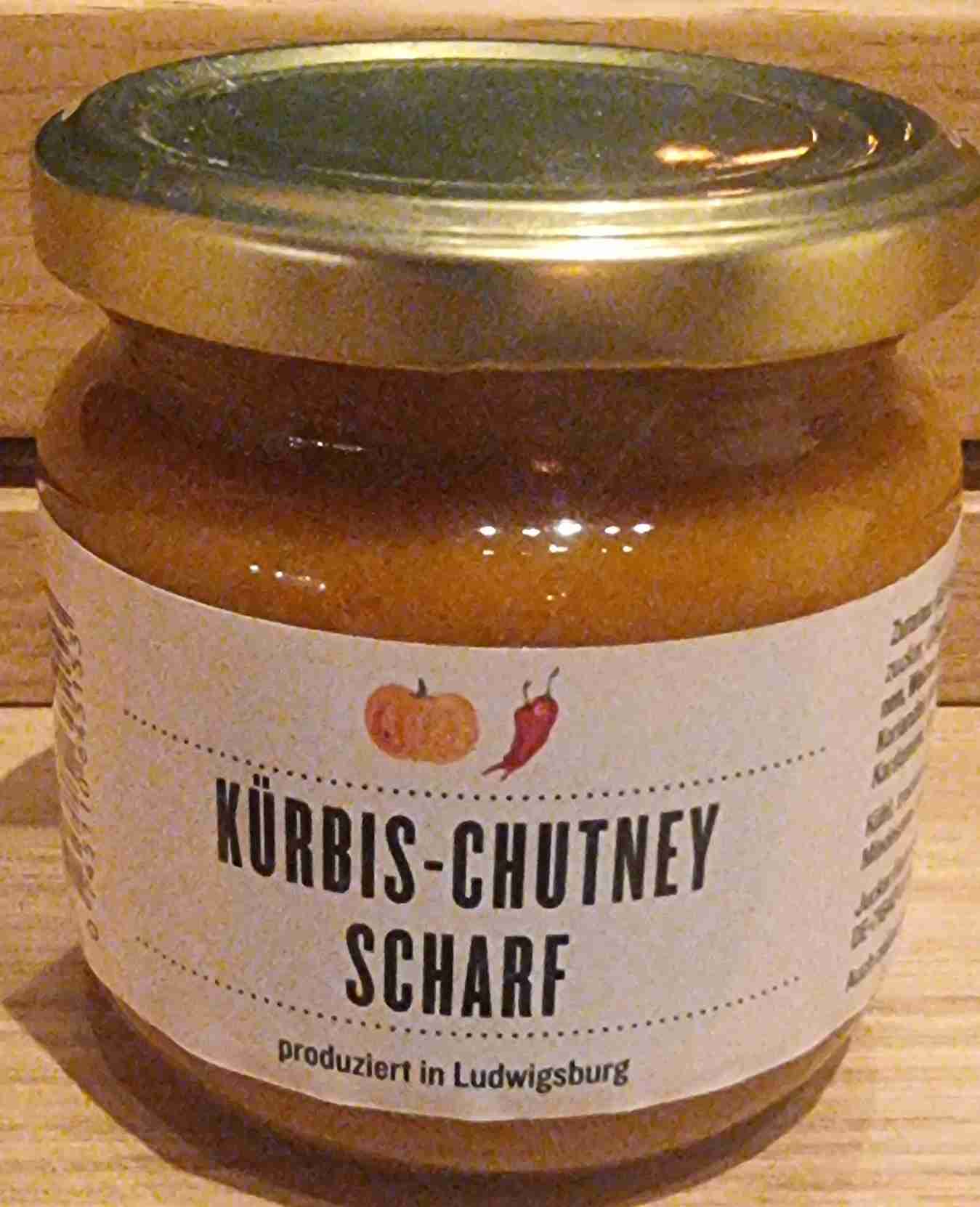 Kürbis-Chutney scharf
