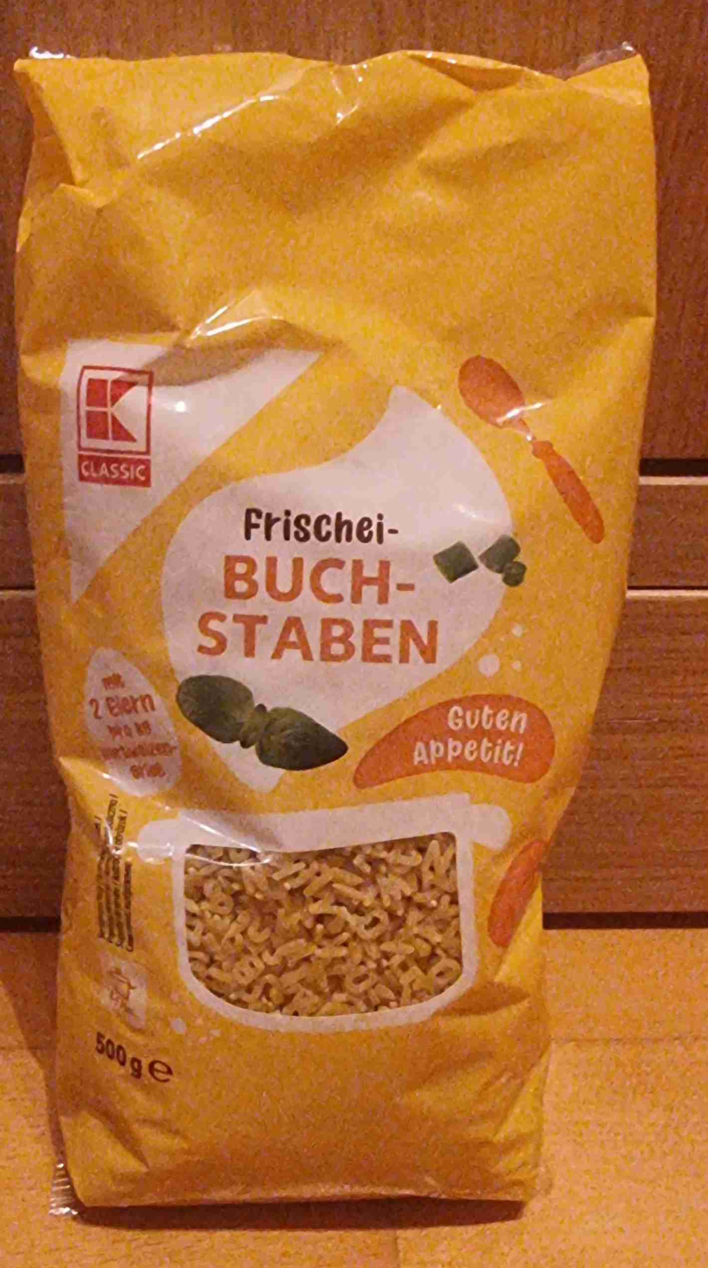 Buchstaben Suppennudeln 