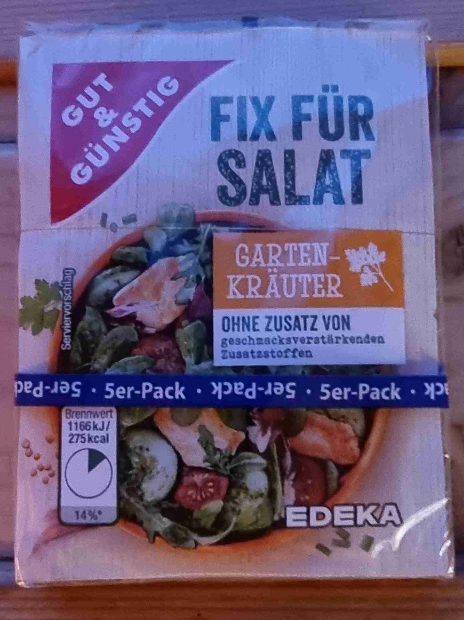 Fix für Salat, Gartenkräuter