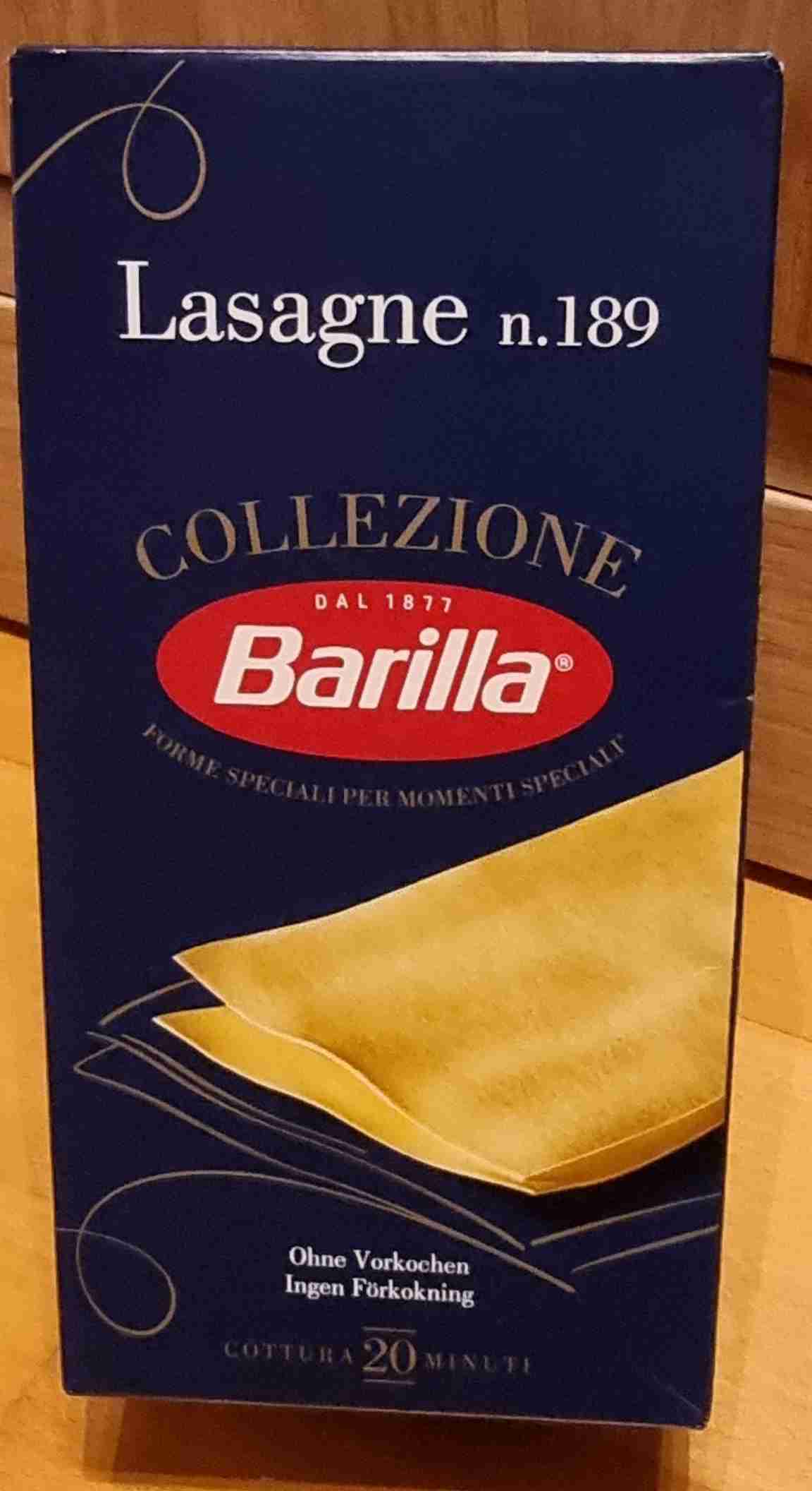 Lasagneplatten
