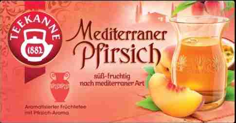 Mediterraner Pfirsich Tee