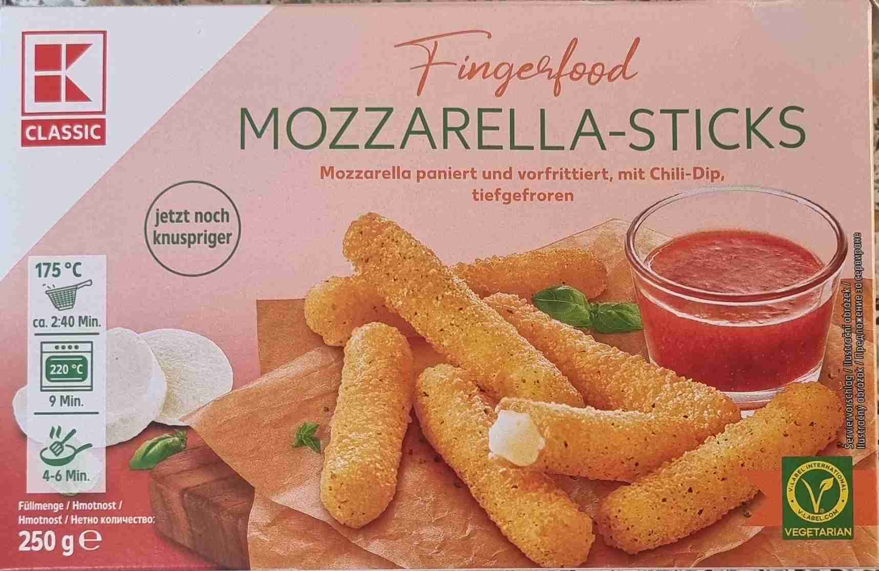 Mozzarella-Sticks