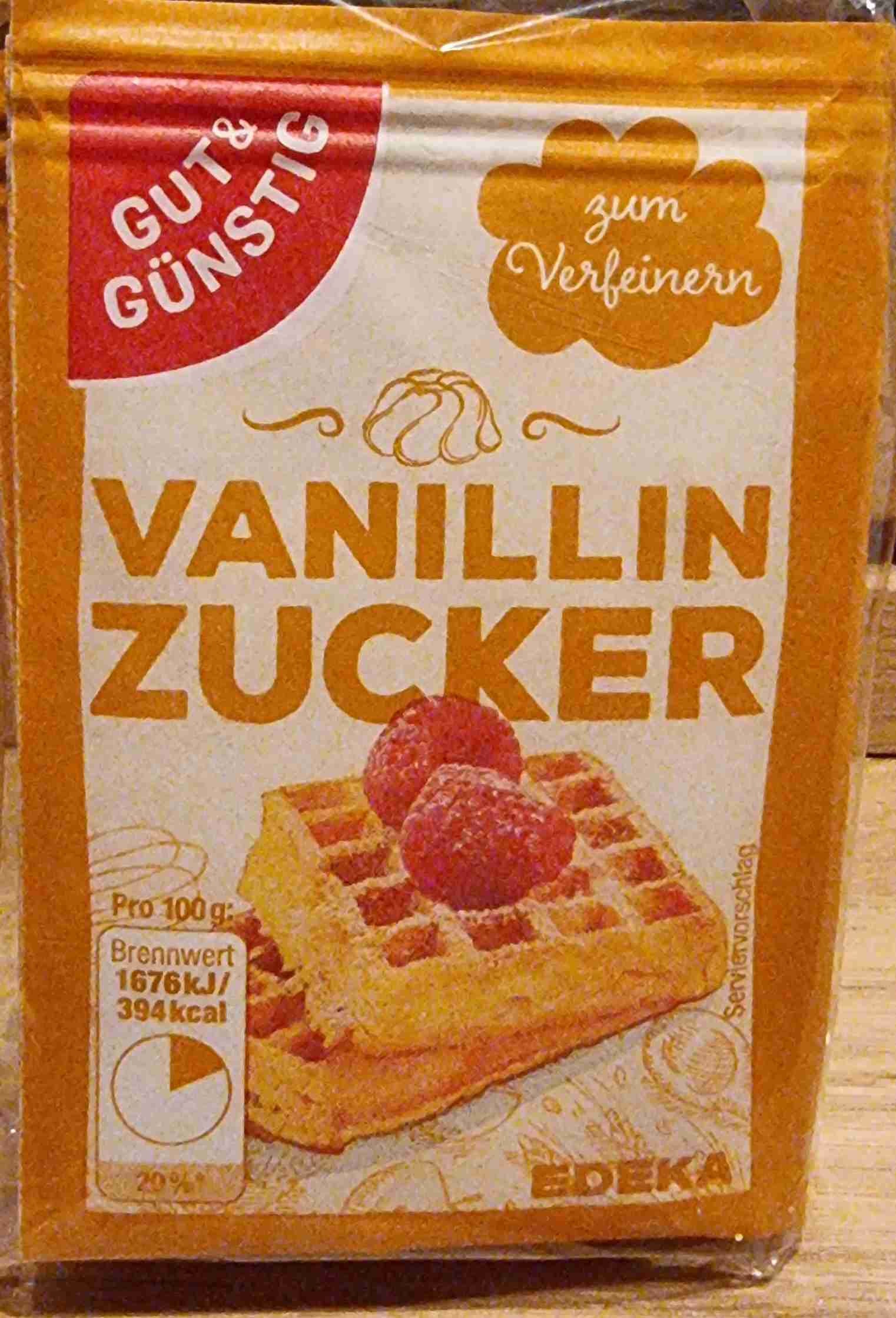 Vanillin Zucker