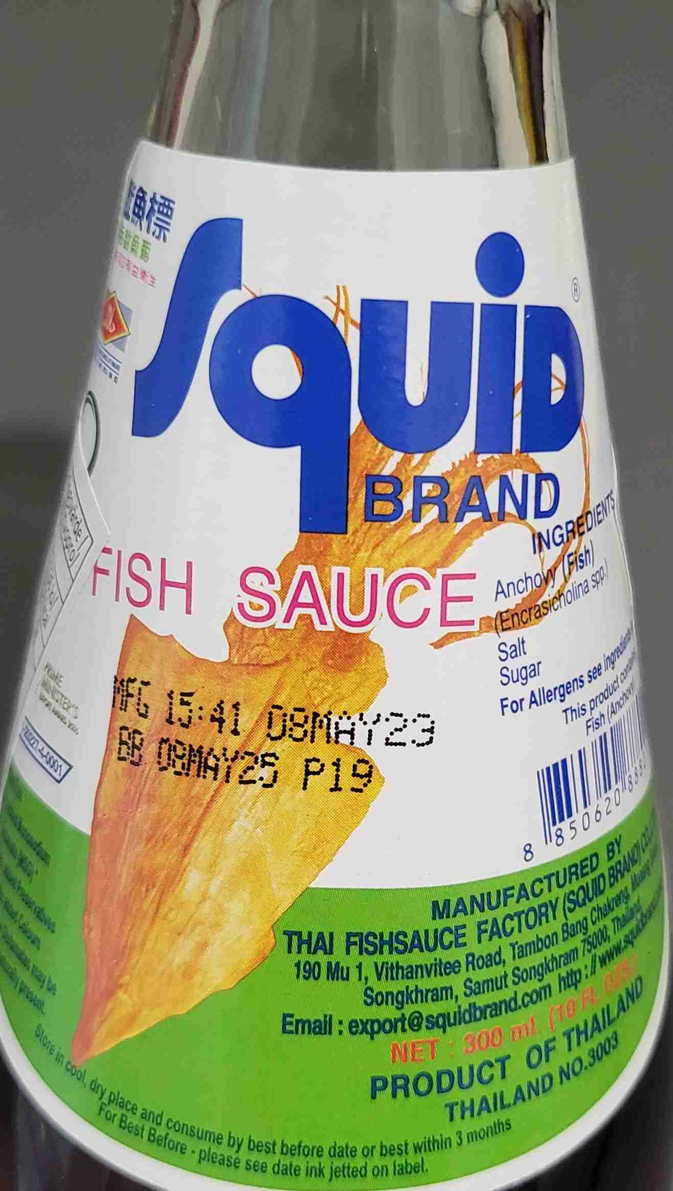 Squid brand fish sauce