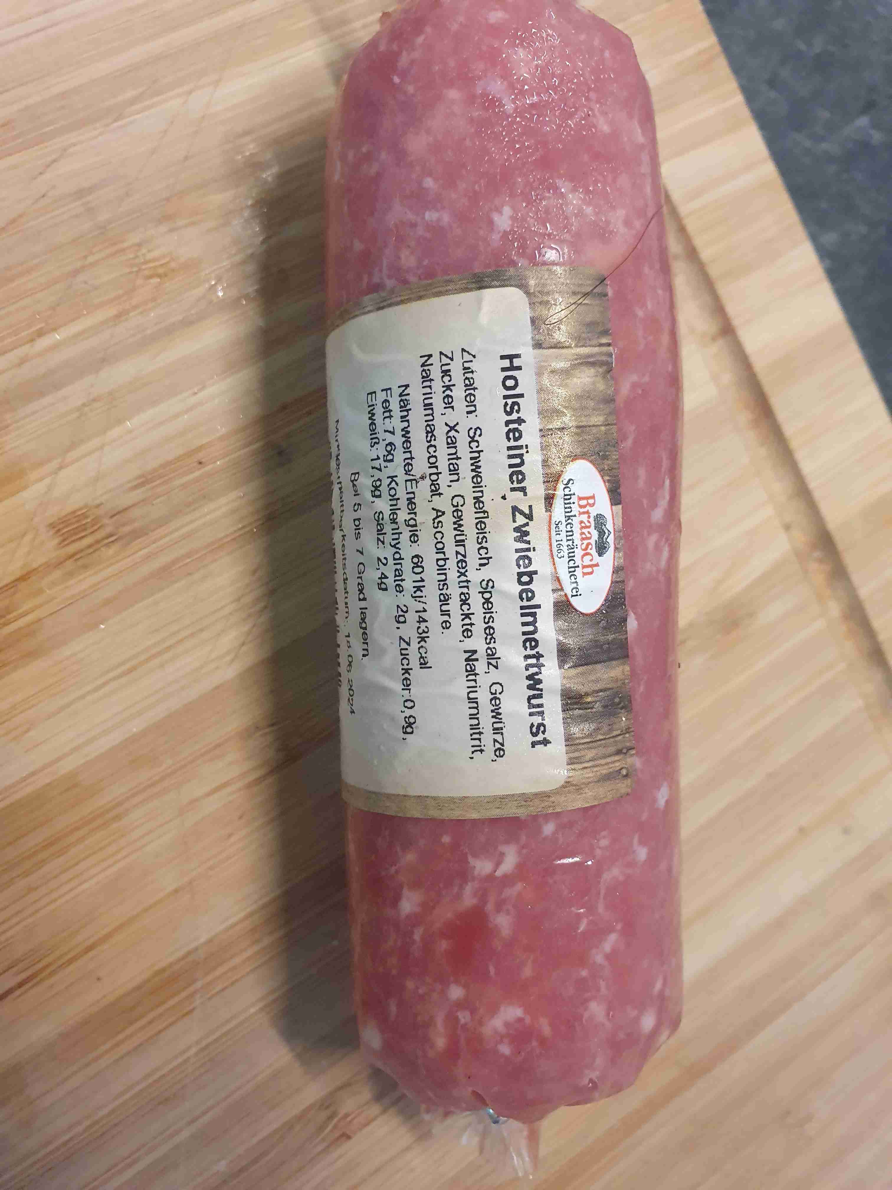 Holsteiner Zwiebelmettwurst