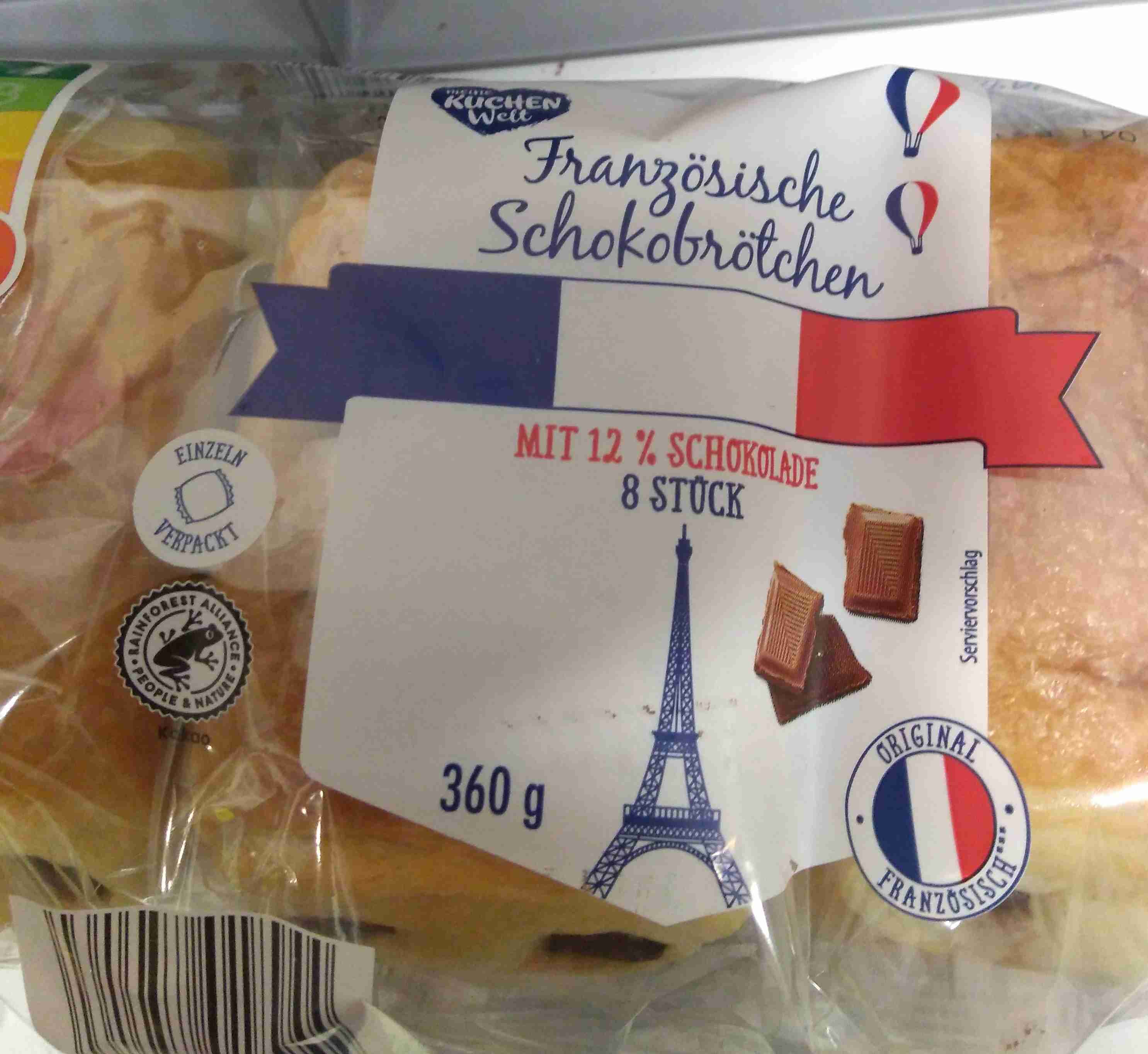Französische Schokobrötchen