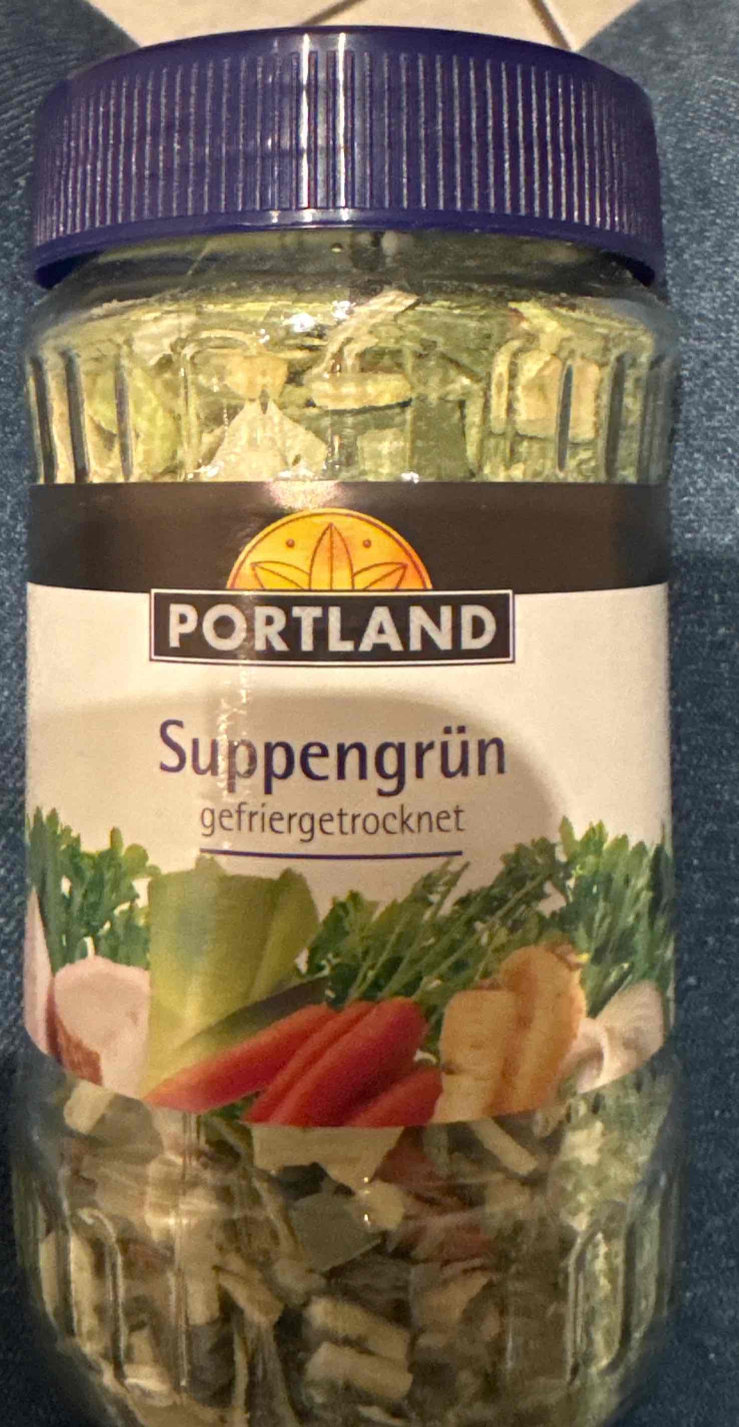Suppengrün gefriergetrocknet