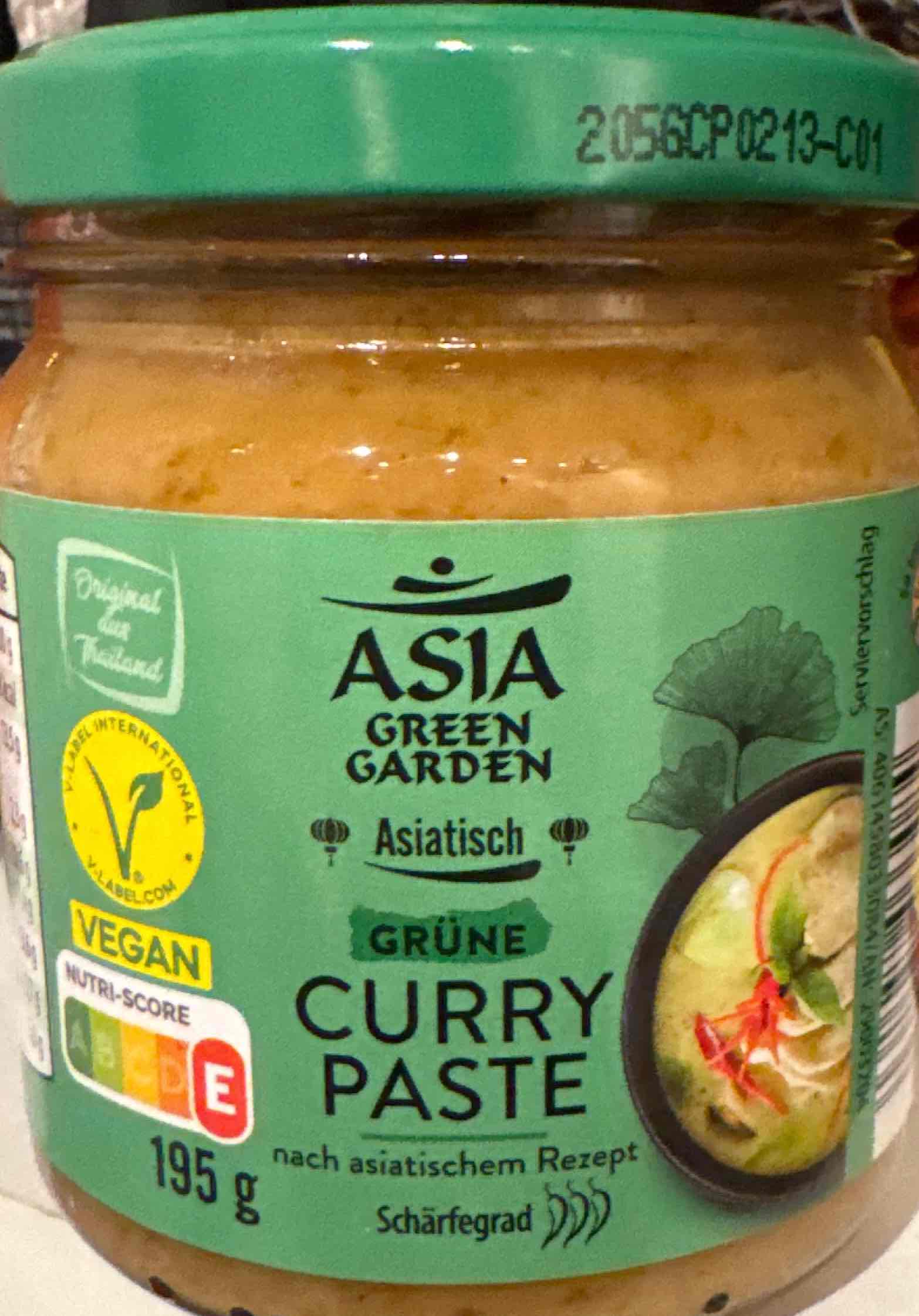 Currypaste grün