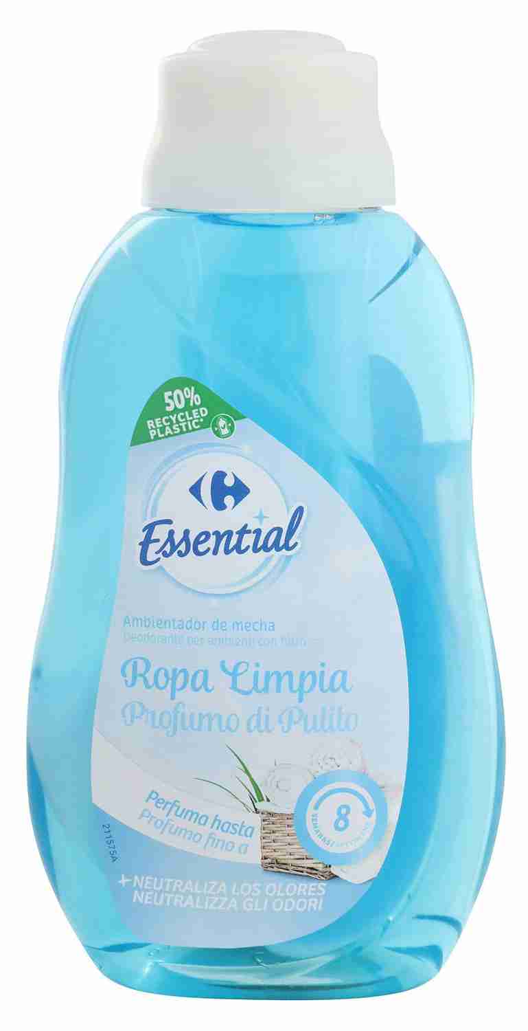 Ambientador de mecha ropa limpia