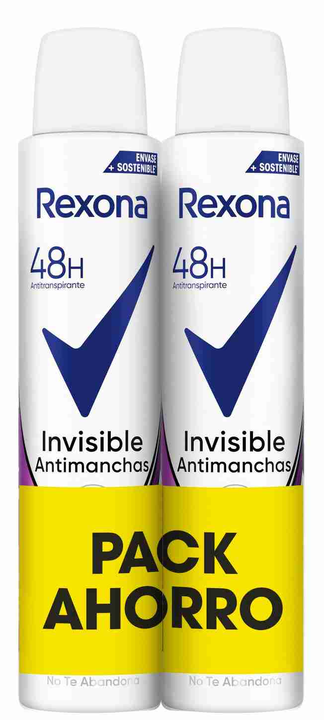Desodorante spray antitranspirante 48h Invisible Black&White pack de 2 