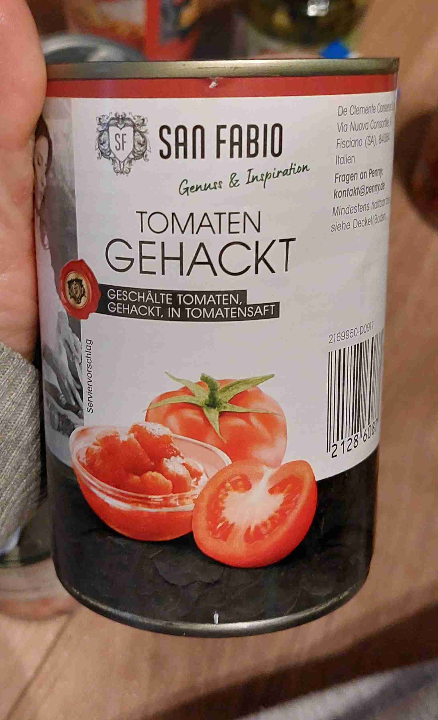 Tomaten gehackt