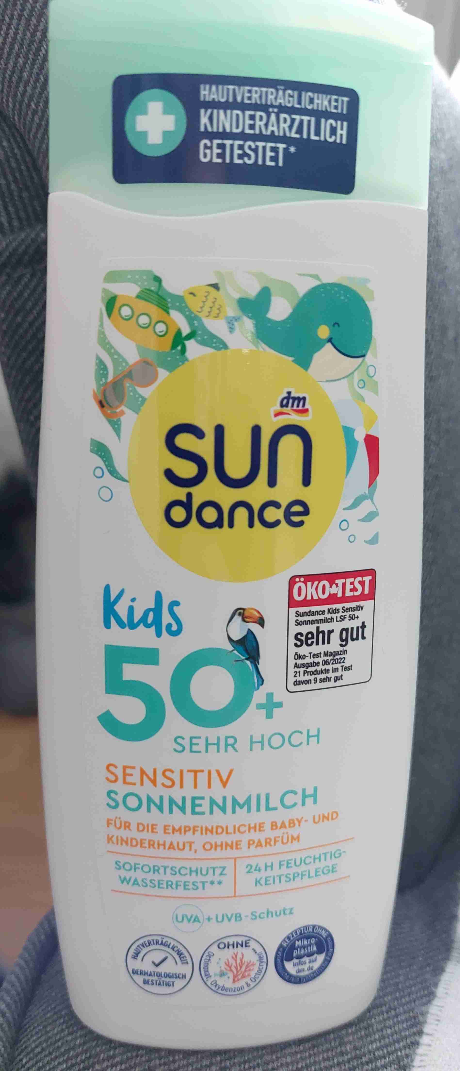 Sensitiv Sonnenmilch 50+ kids