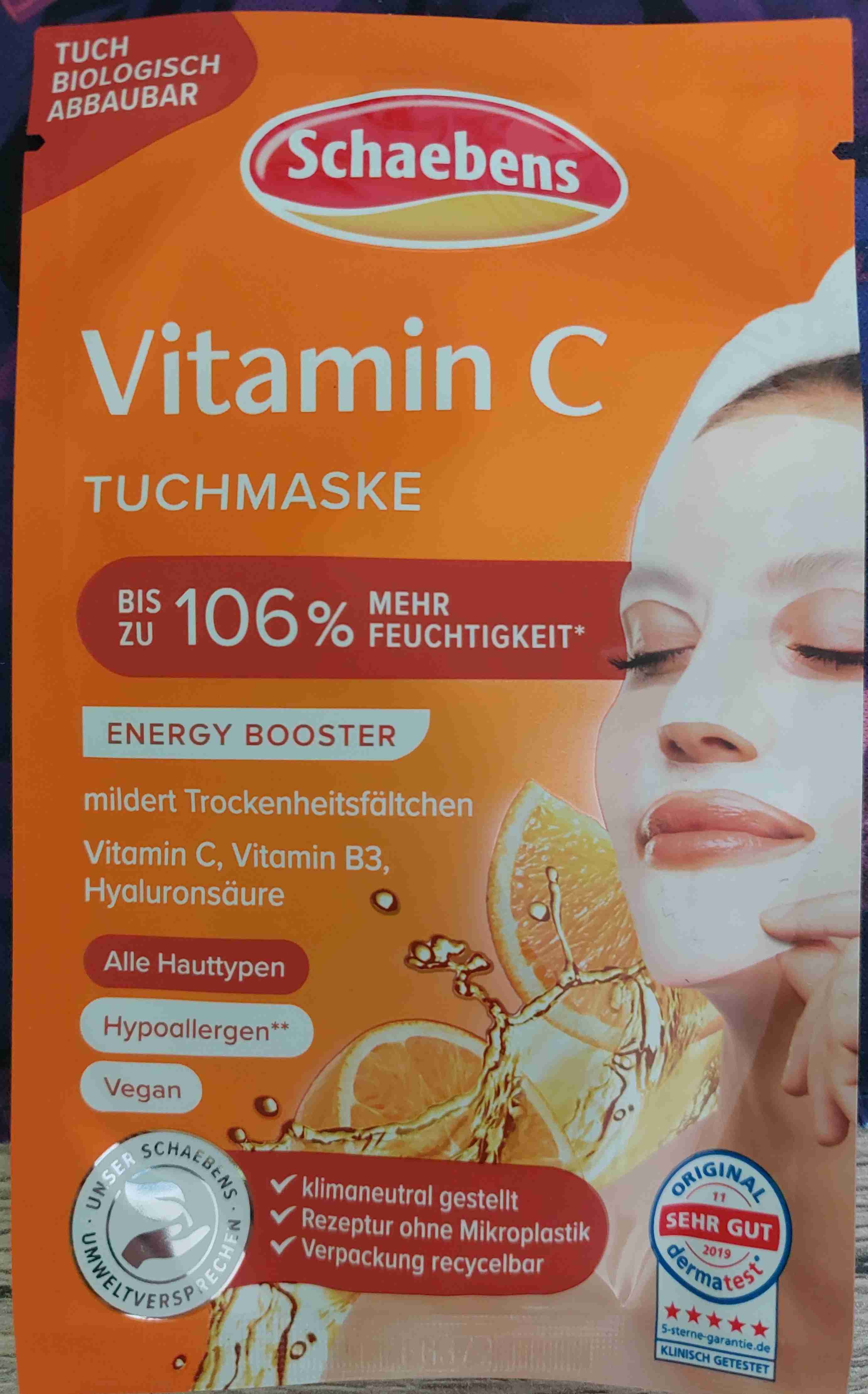 Vitamin C Tuchmaske 