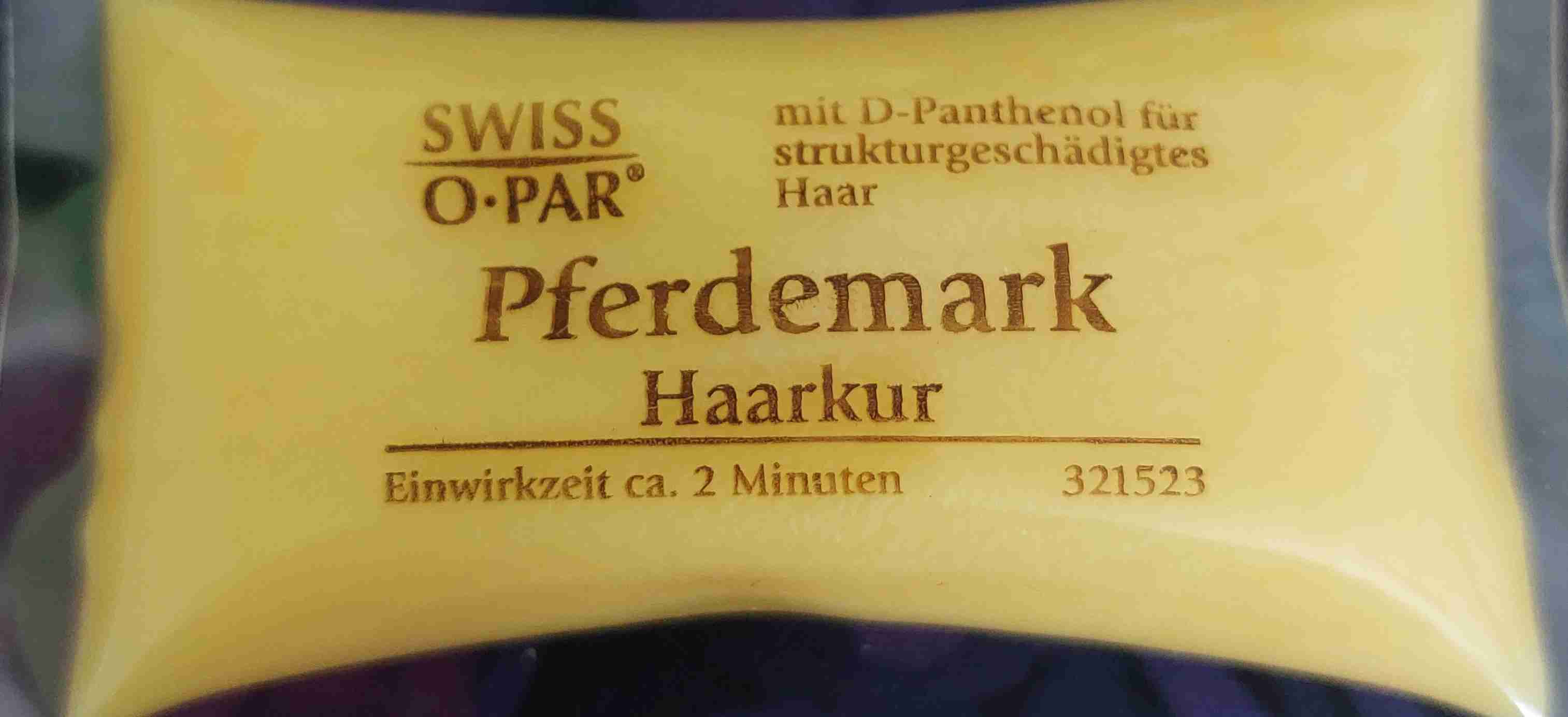 Pferdemark haarkur 