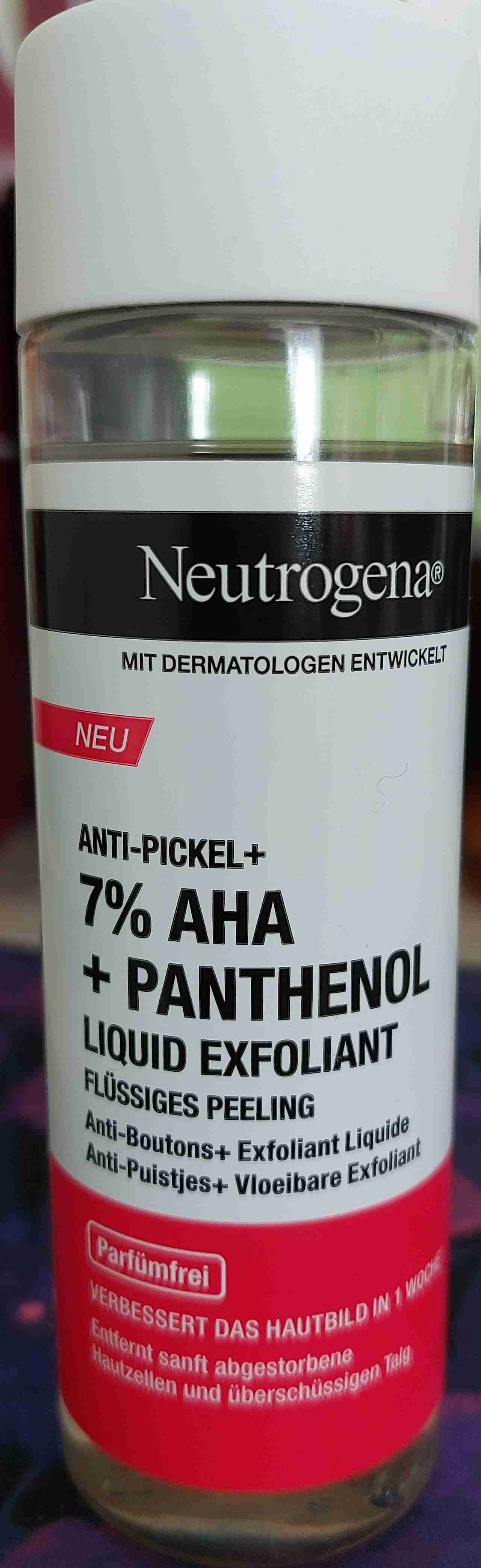 Anti-pickel 7% AHA+Panthenol liquid exfoliant