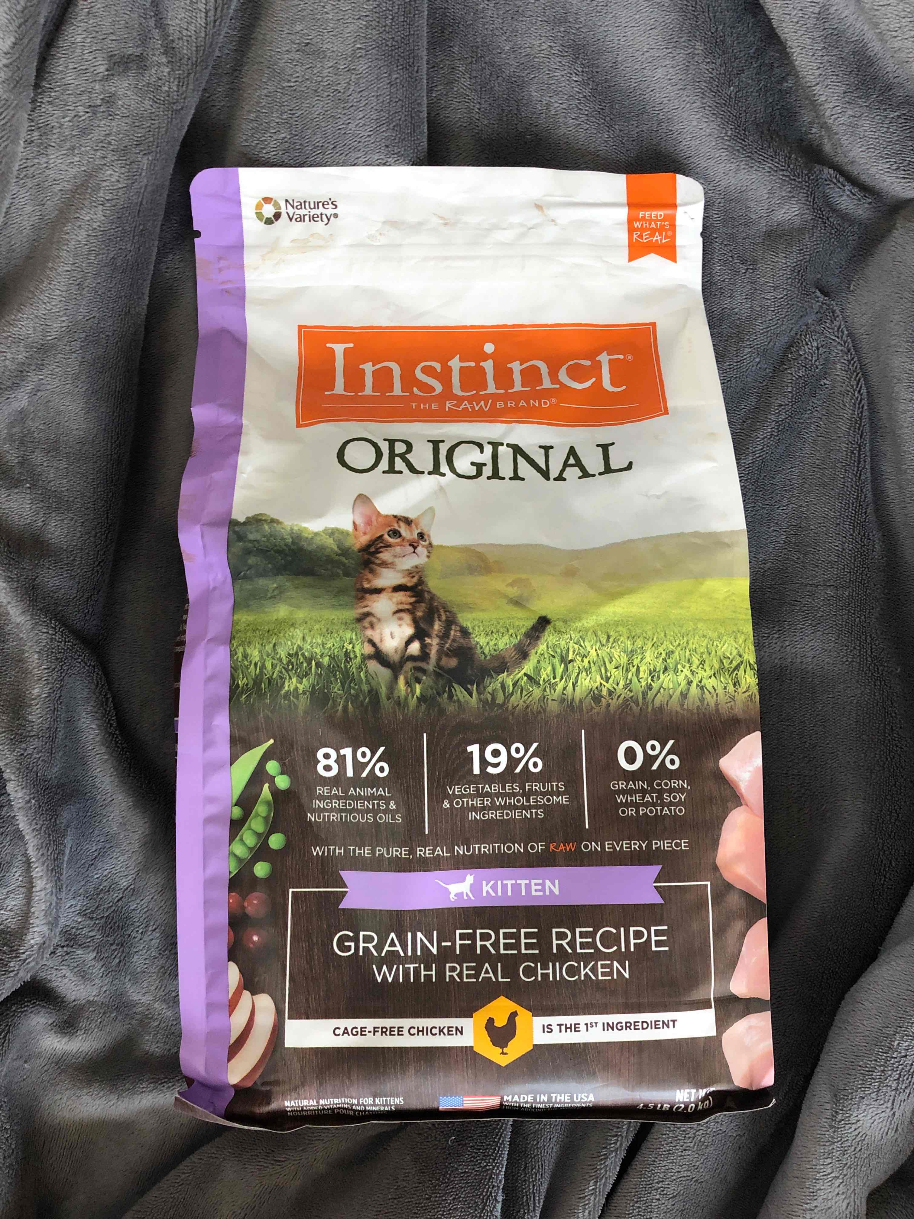 Kitten grain free recipe with real chicken