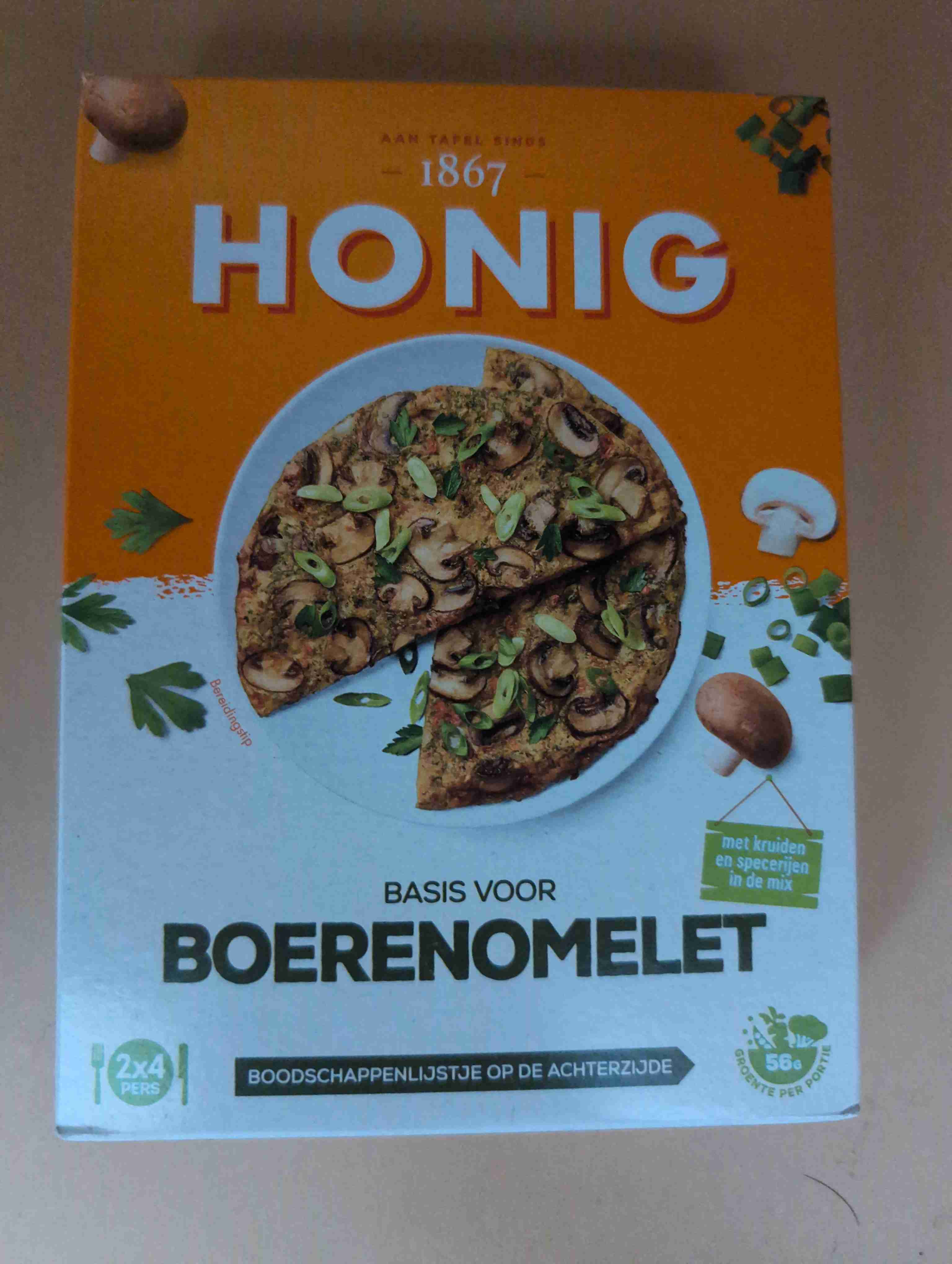 Basis voor Boerenomelet