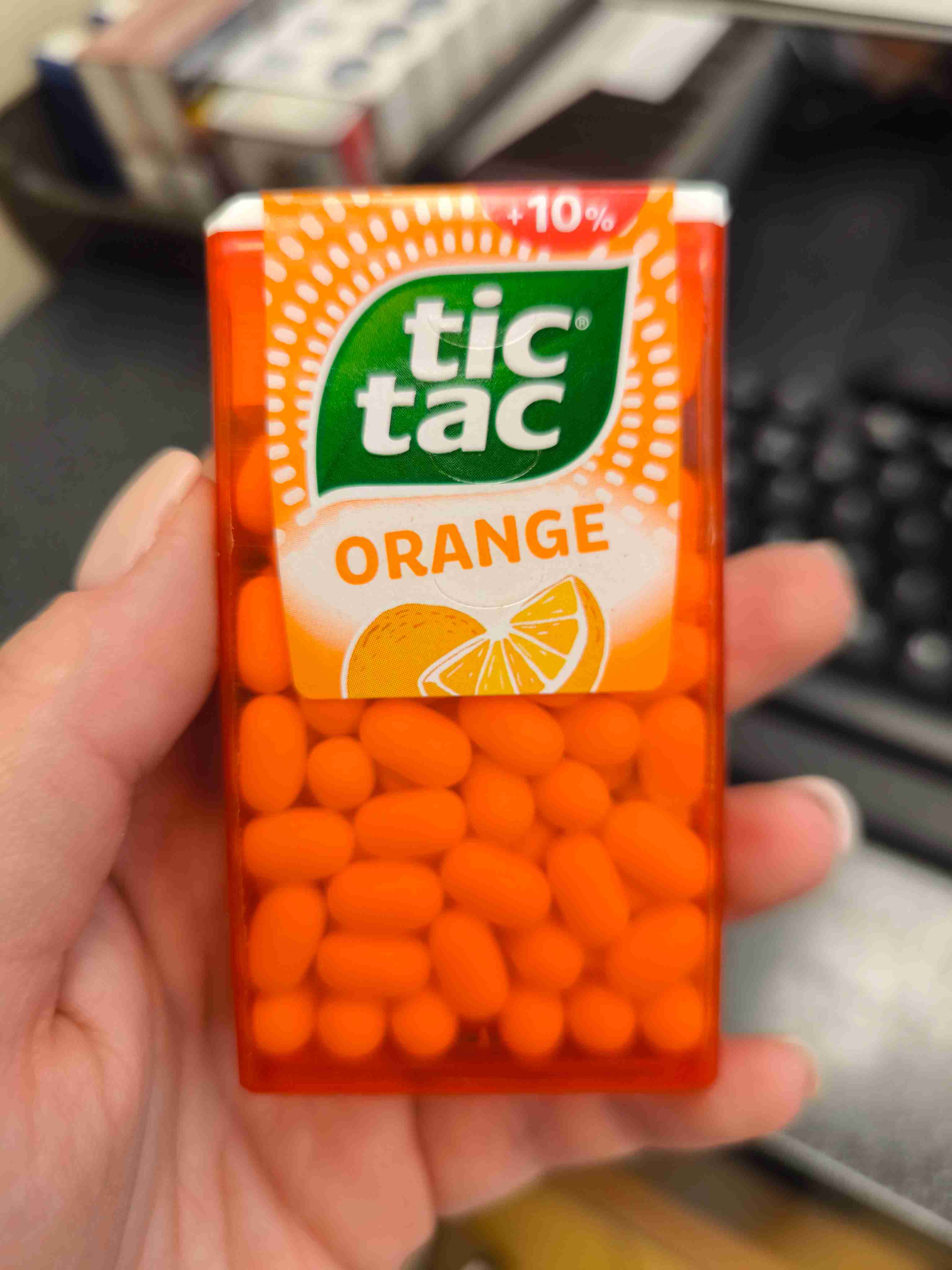 Tic tac orange