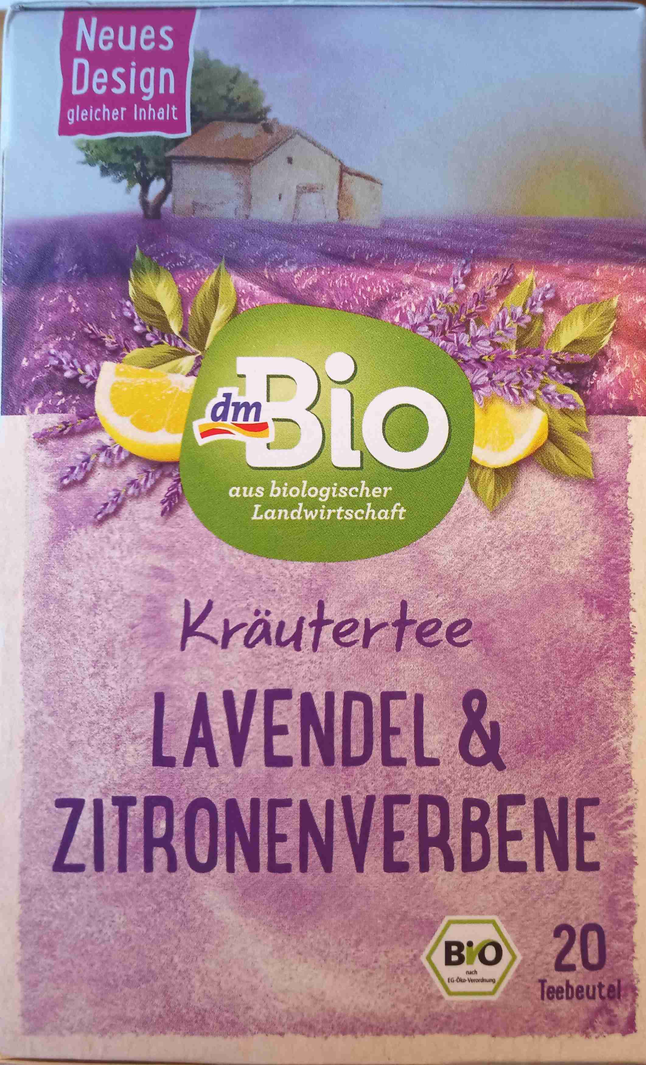 Kräutertee Lavendel und Zitronenverbene