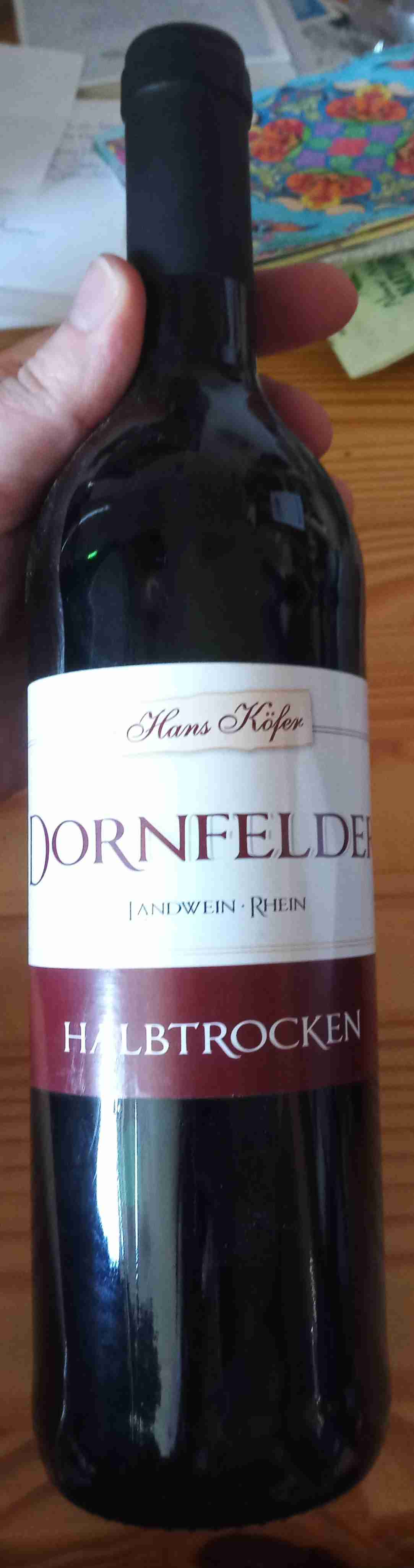 Dornfelder halbtrocken 