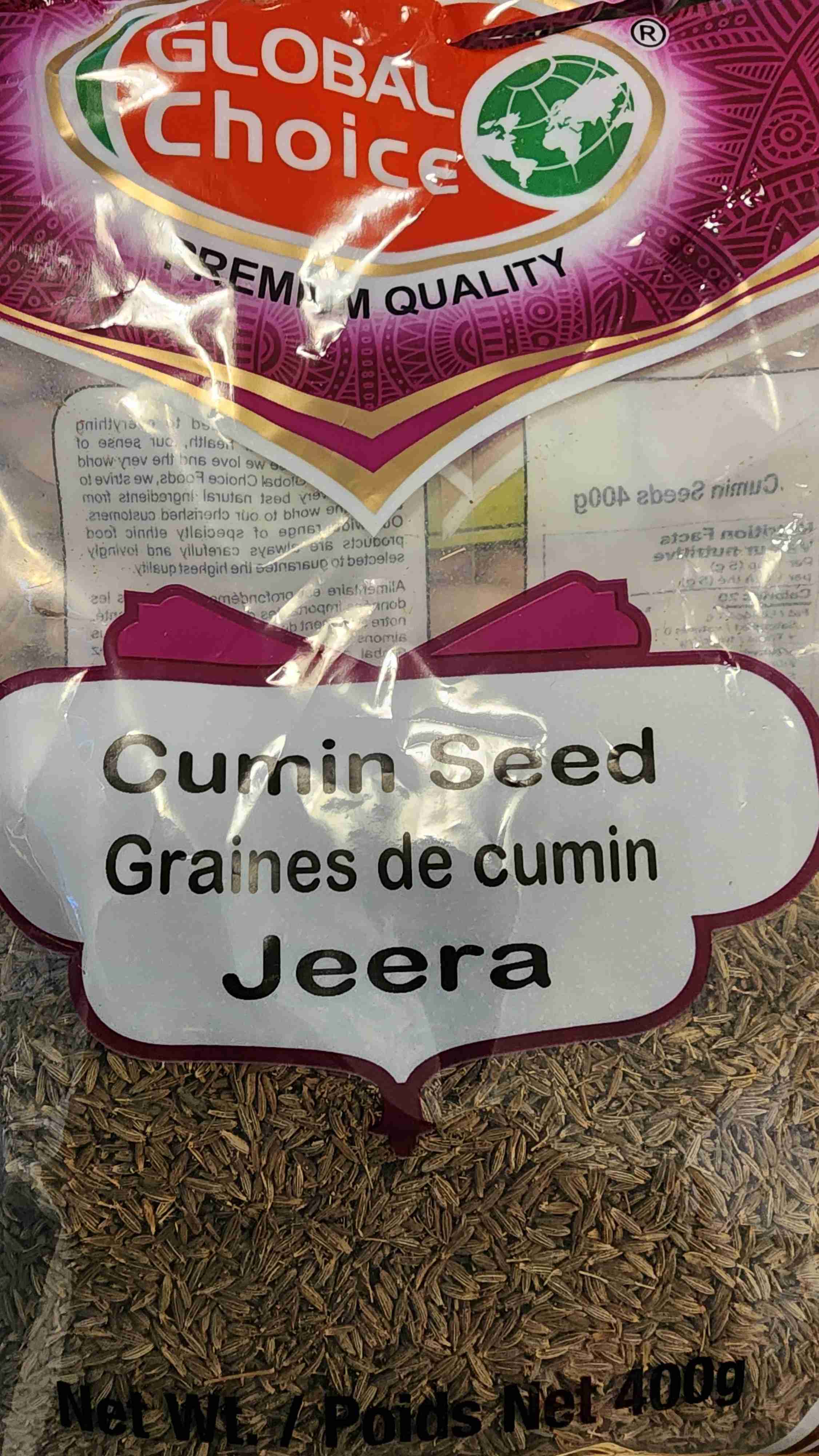 Cumin Seed 400g
