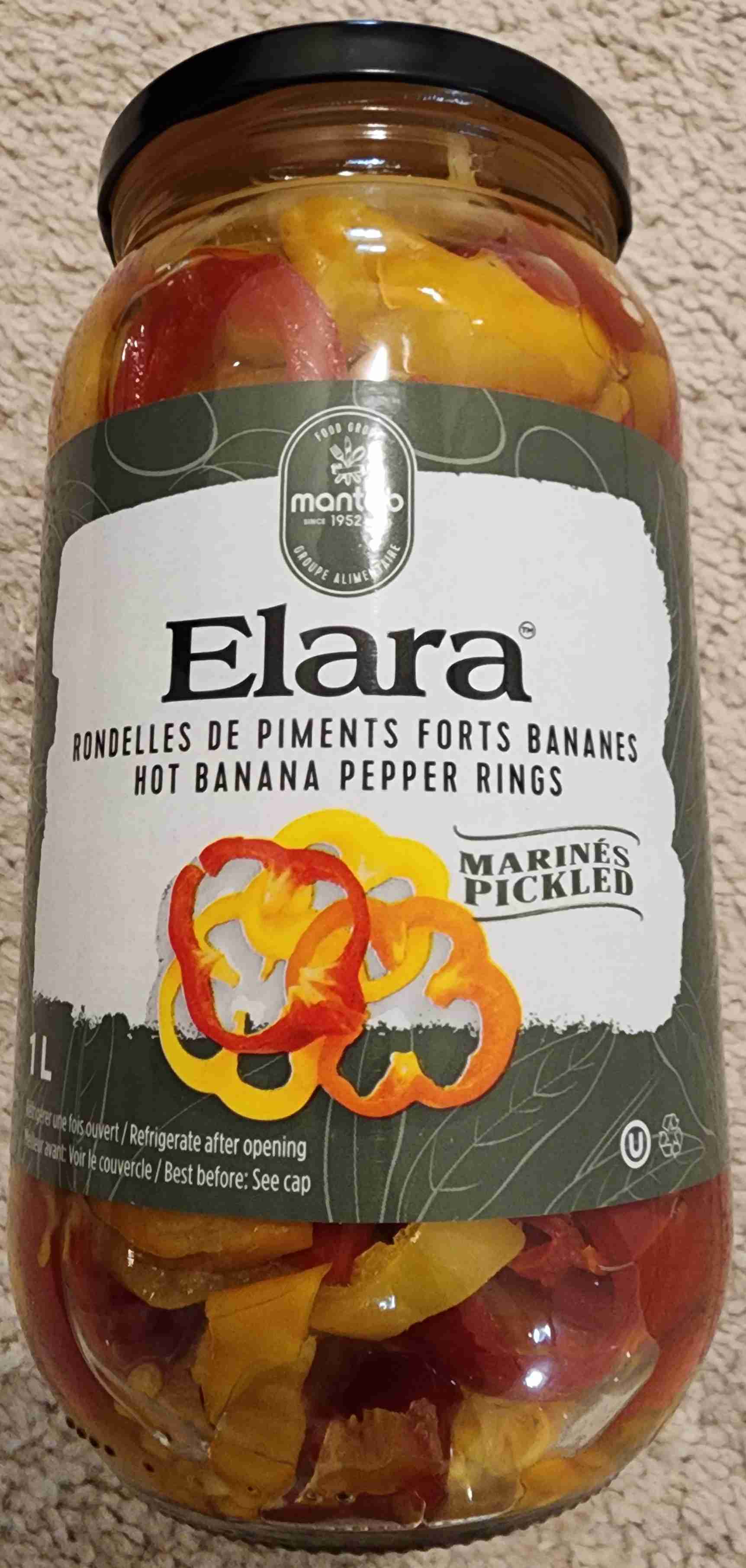 Elara Hot Banana Pepper Rings