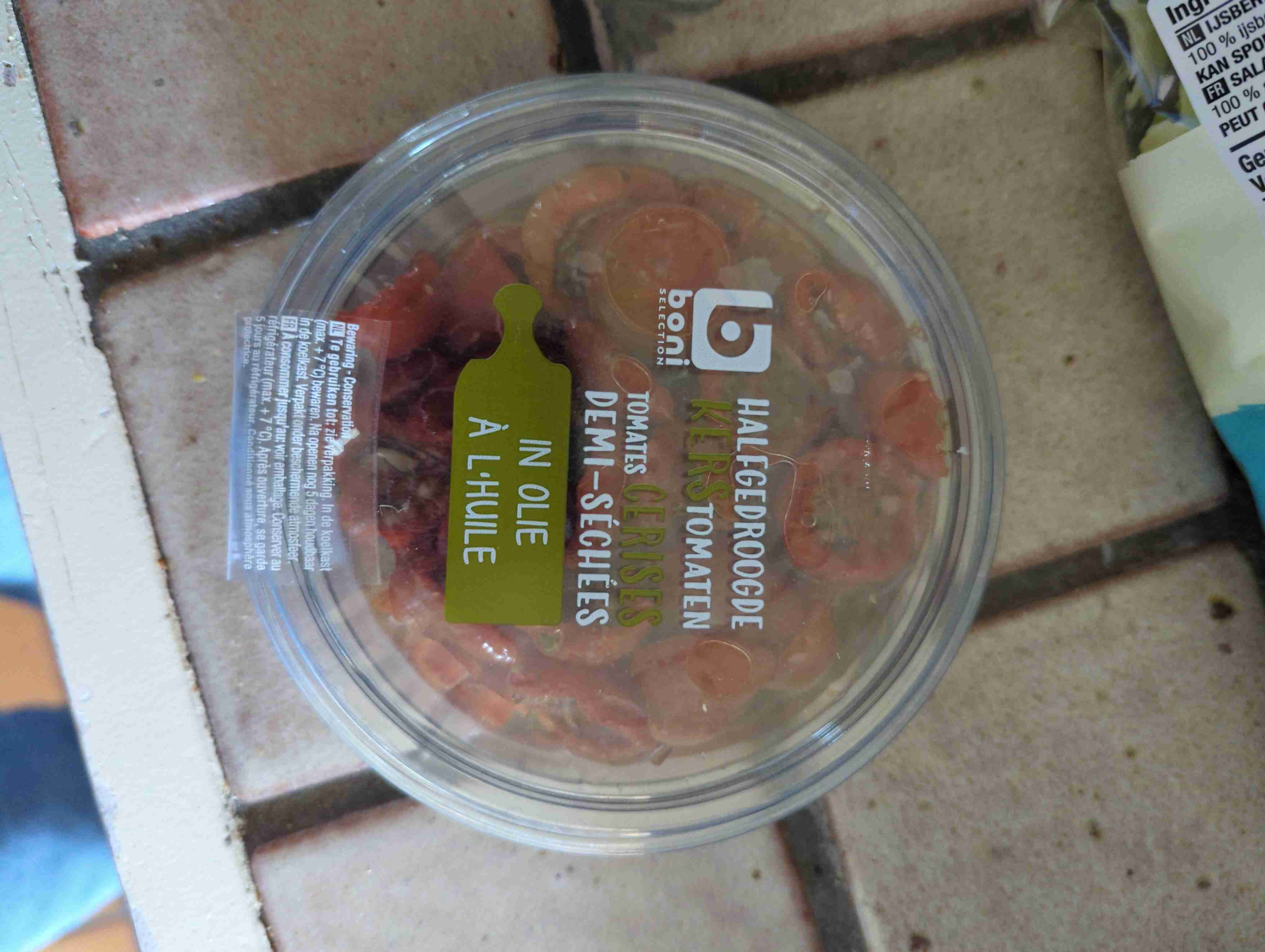 Halfgedroogde kerstomaten 