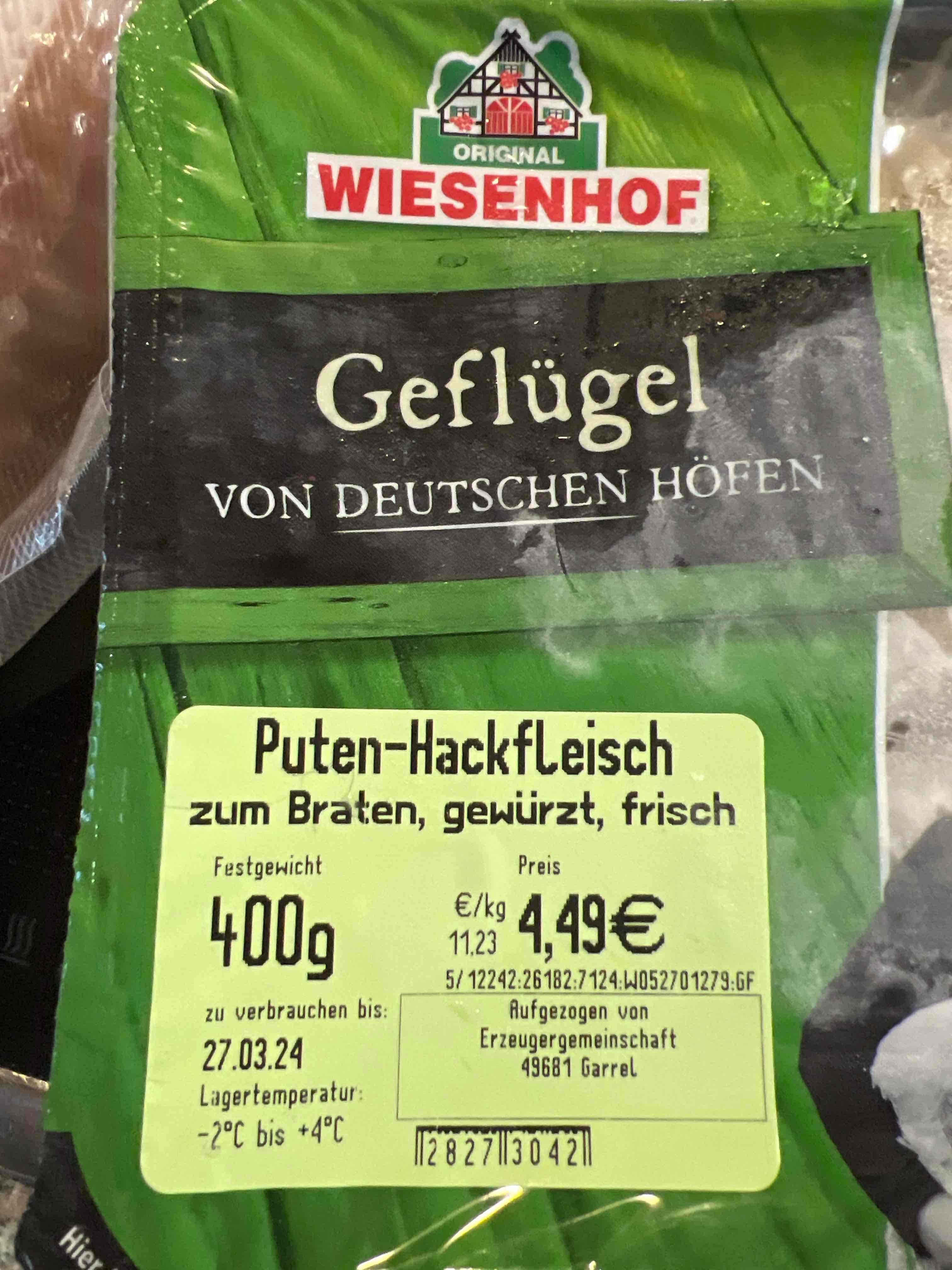 Putenhackfleich
