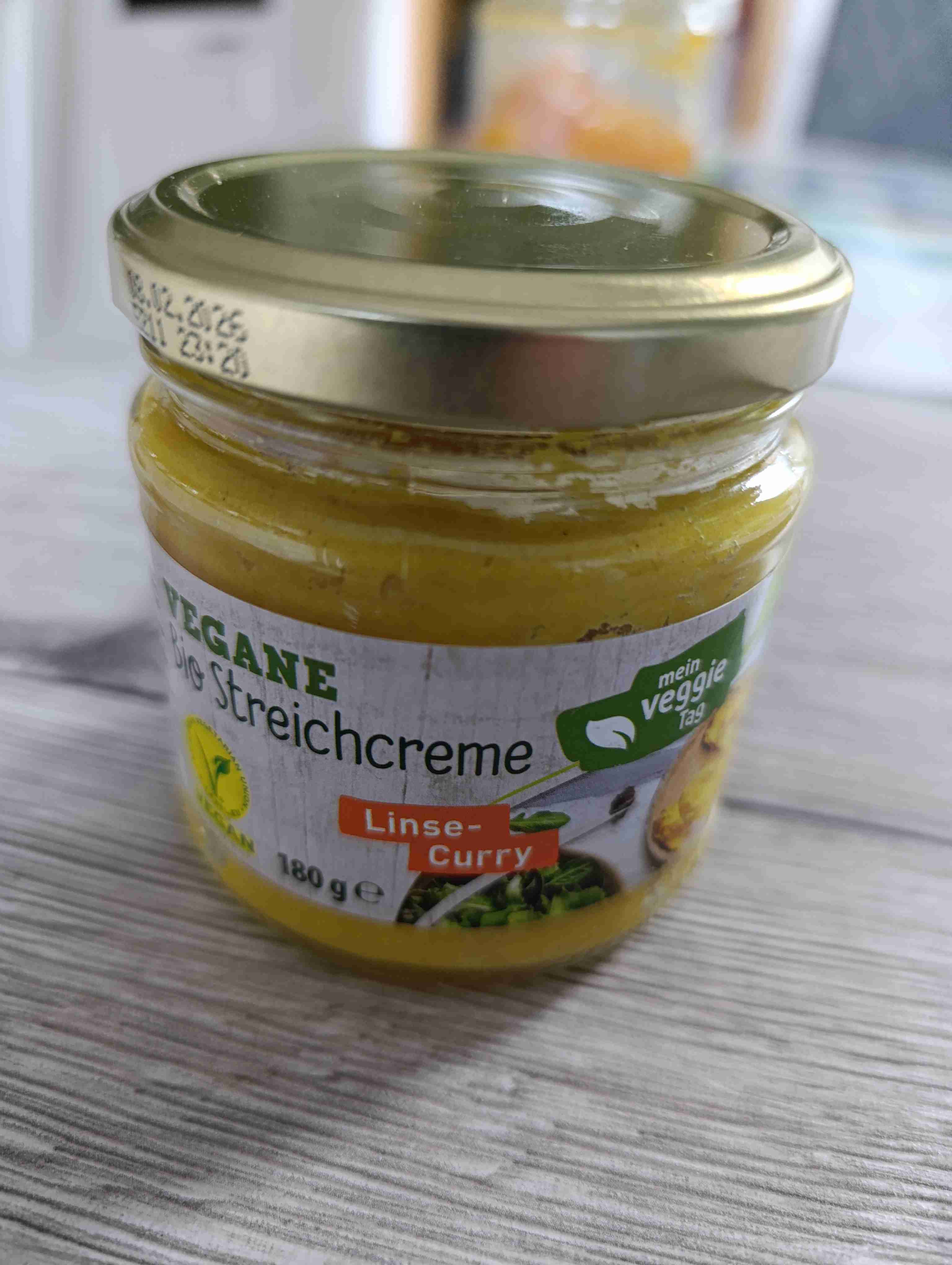 Vegane Bio Streichcreme Linse-Curry