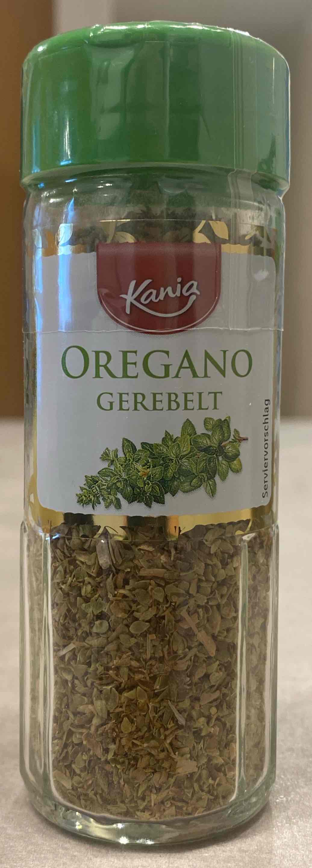 Oregano gerebelt