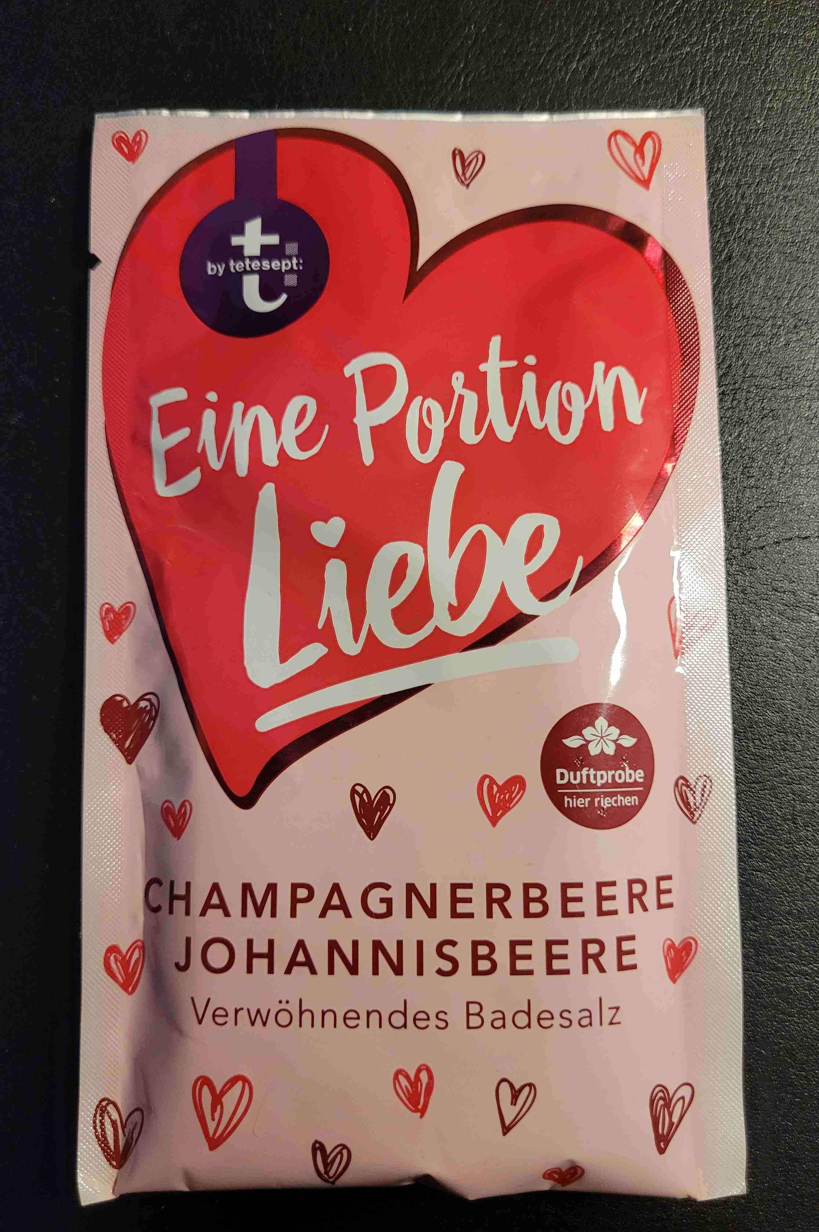 Champagnerbeere Johannisbeere Badesalz